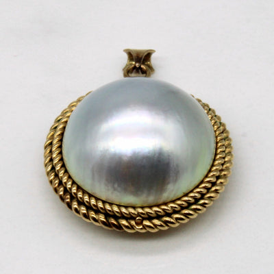 Mabé Pearl Pendant