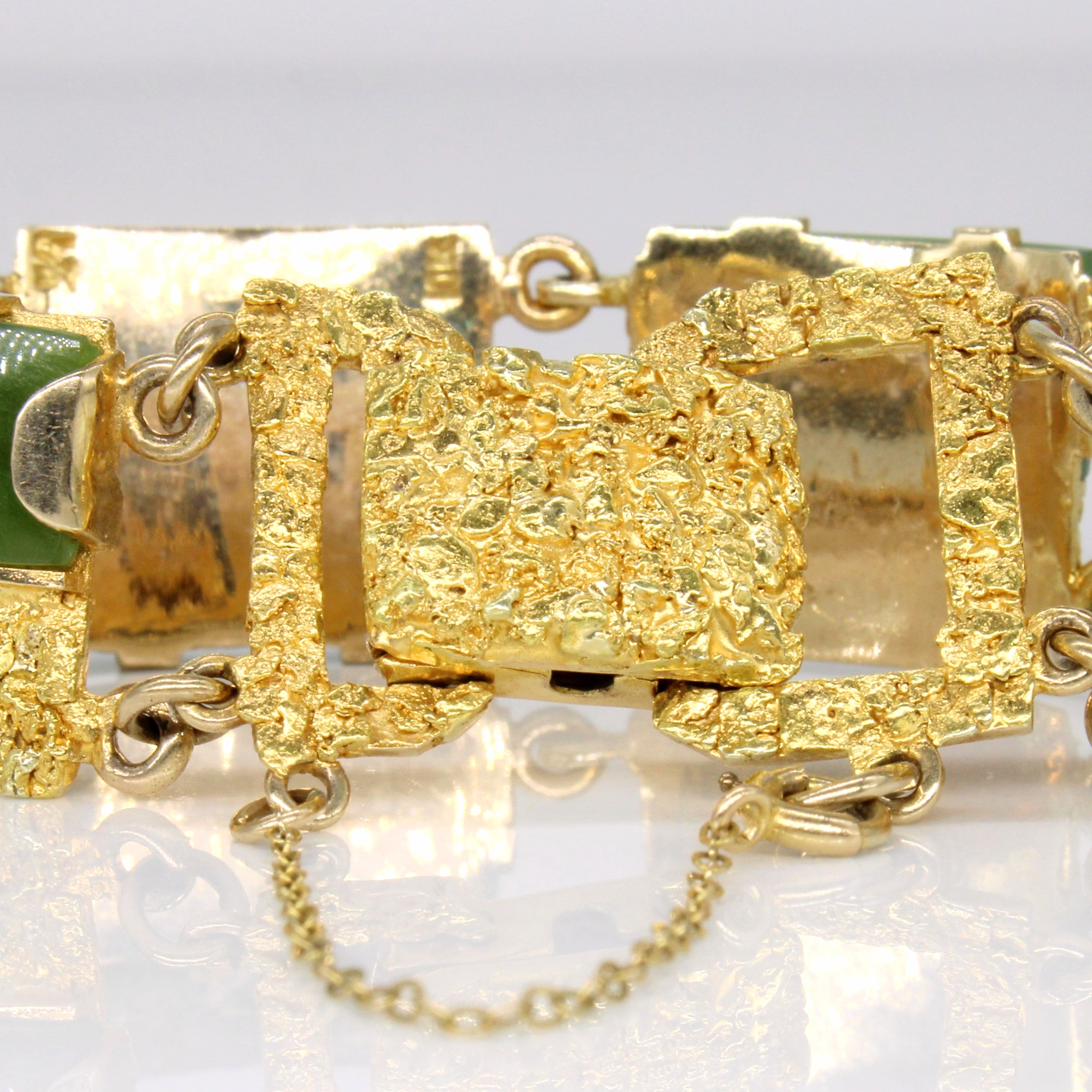 Nephrite Jade Bracelet | 24.50ctw | 8" |
