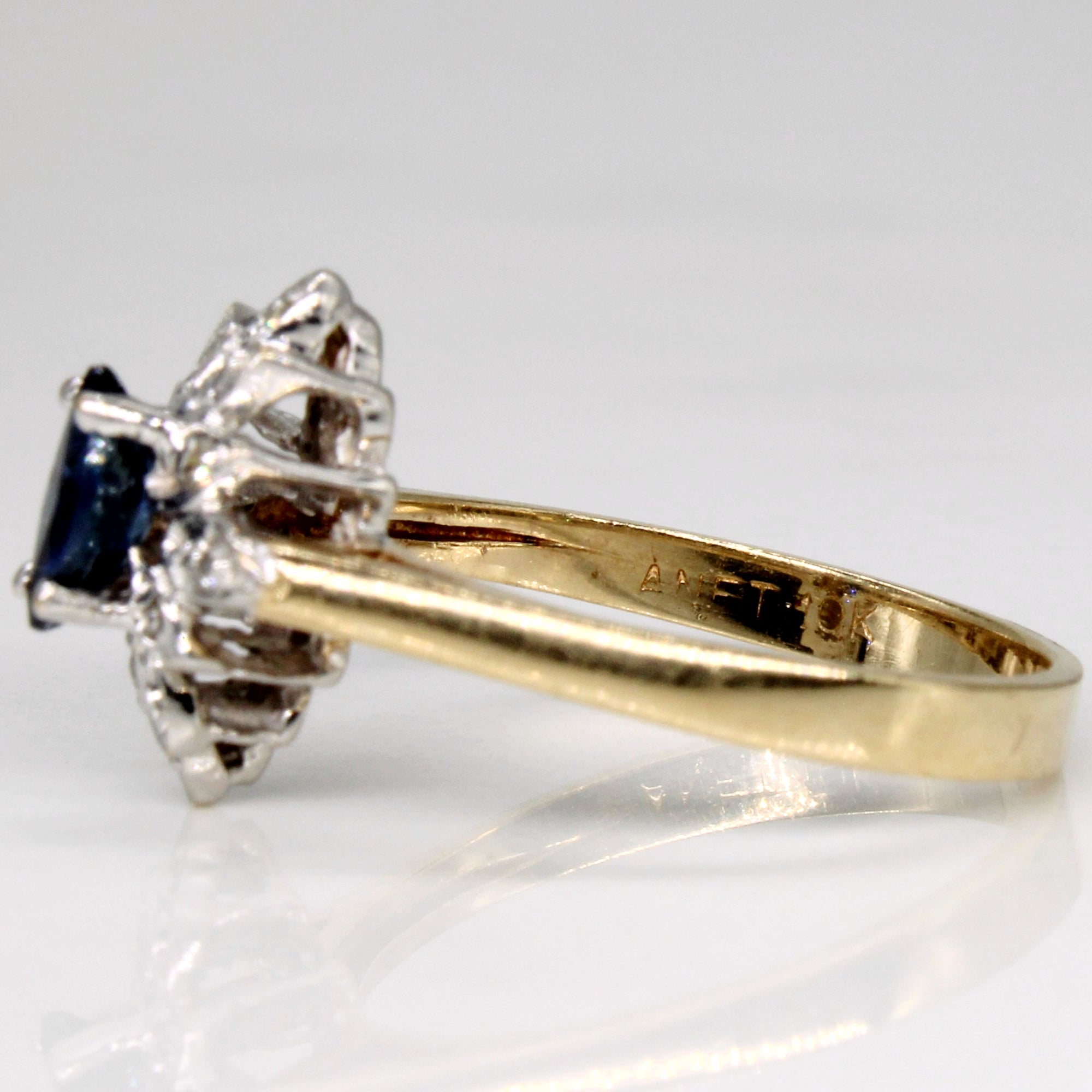 Sapphire & Diamond Ring | 0.25ct, 0.06ctw | SZ 5.5 |
