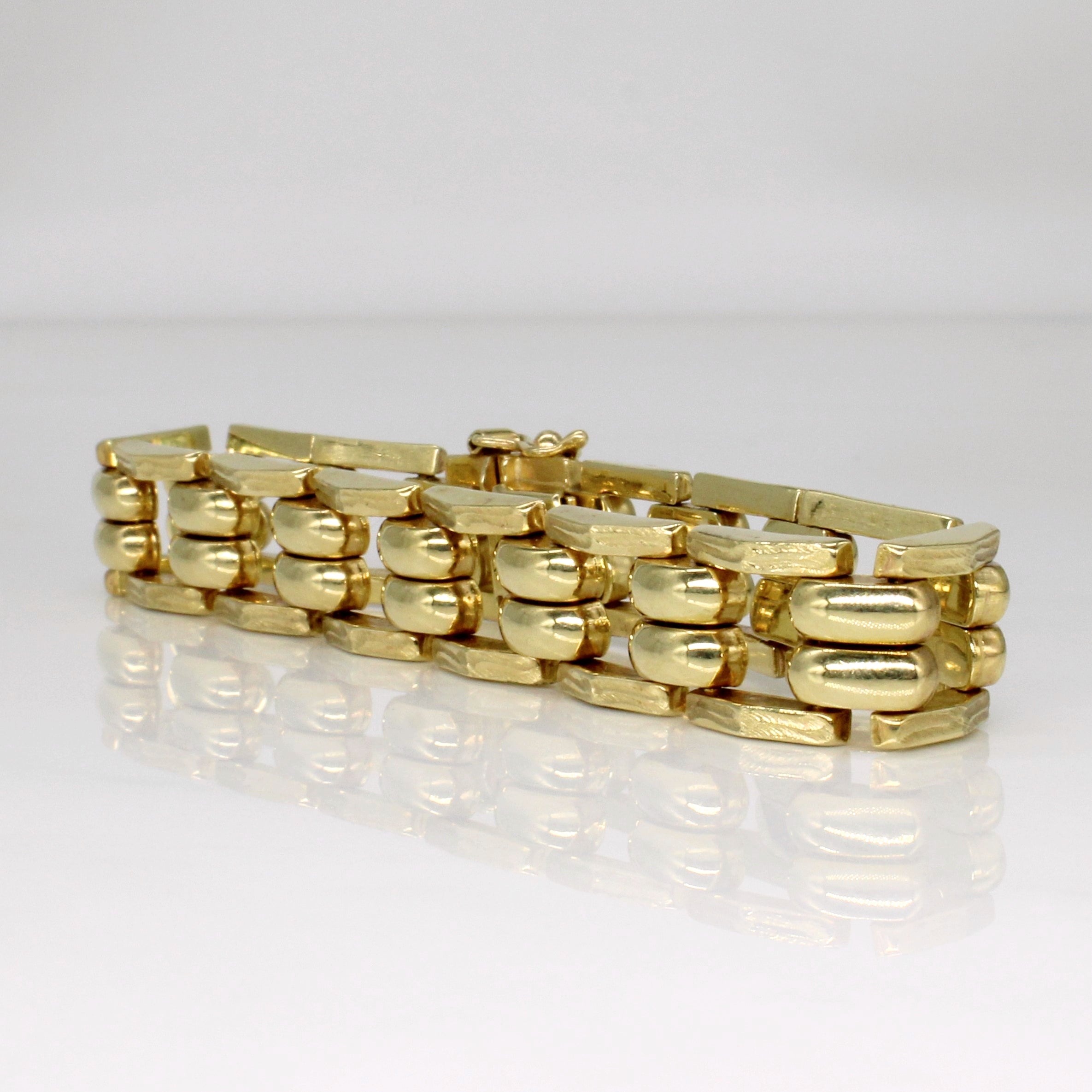 14k Yellow Gold Bracelet | 7" |