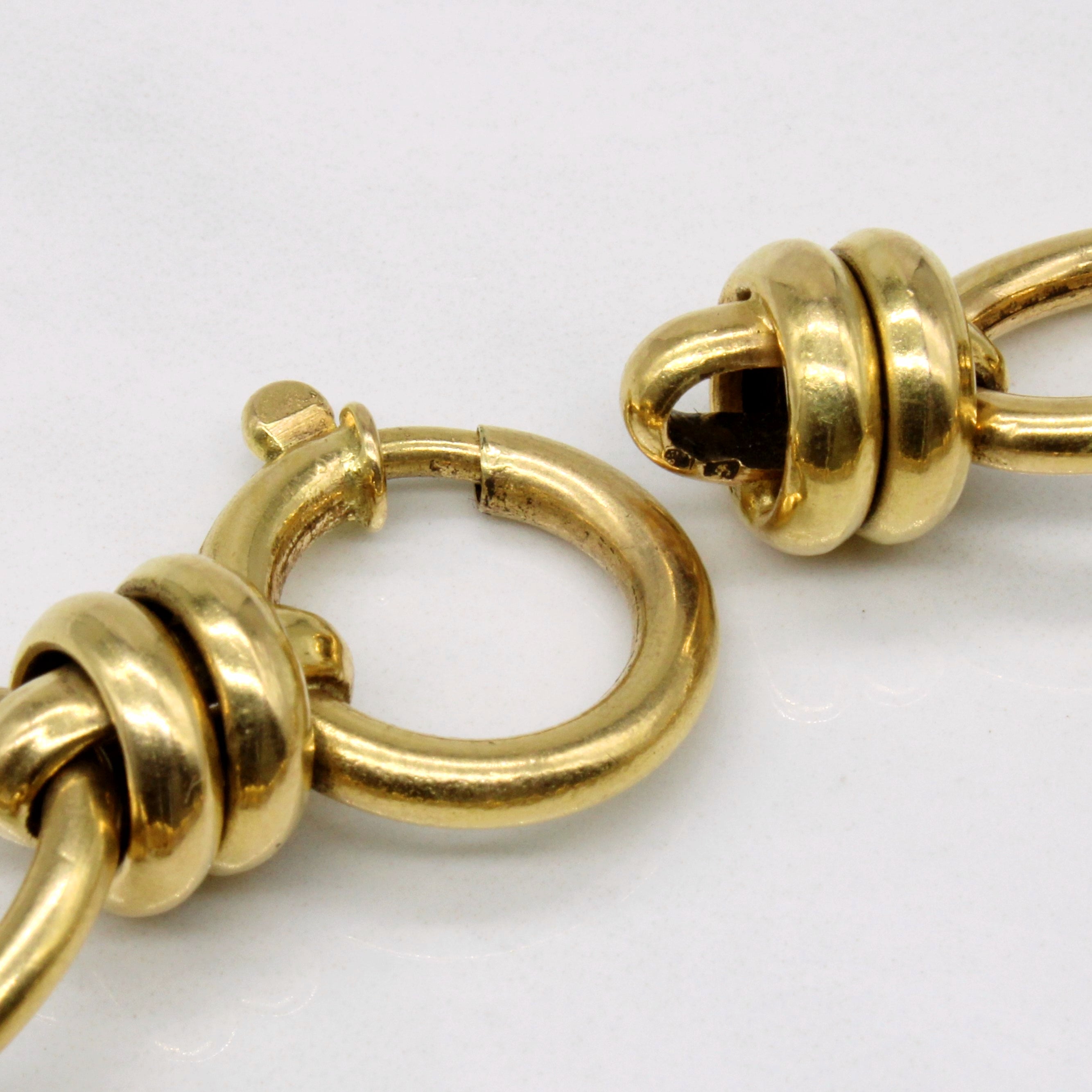 20k Yellow Gold Unique Link Bracelet | 8" |