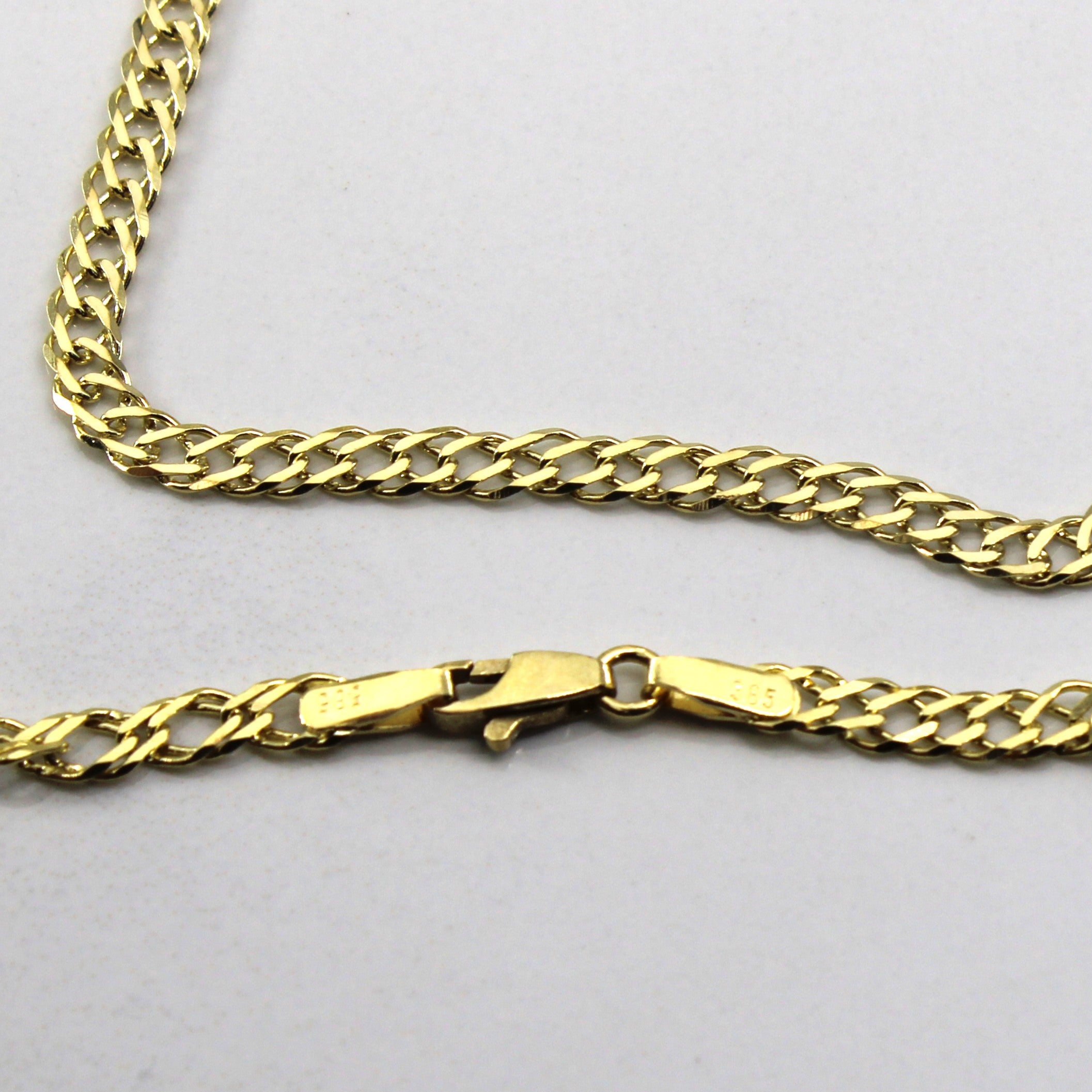 Chaîne câble en or jaune 14 carats | 19" |