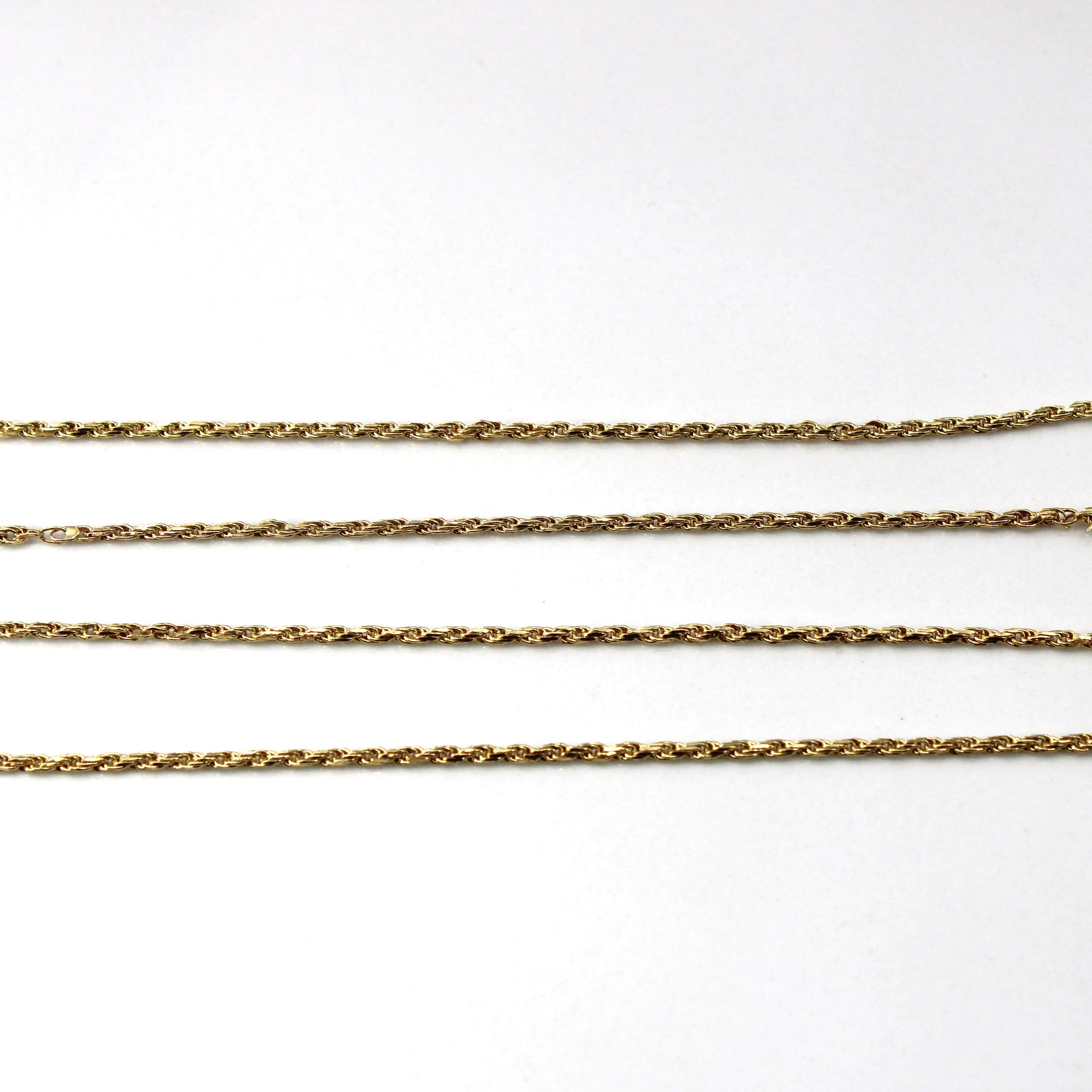 10k Yellow Gold Rope Chain | 24