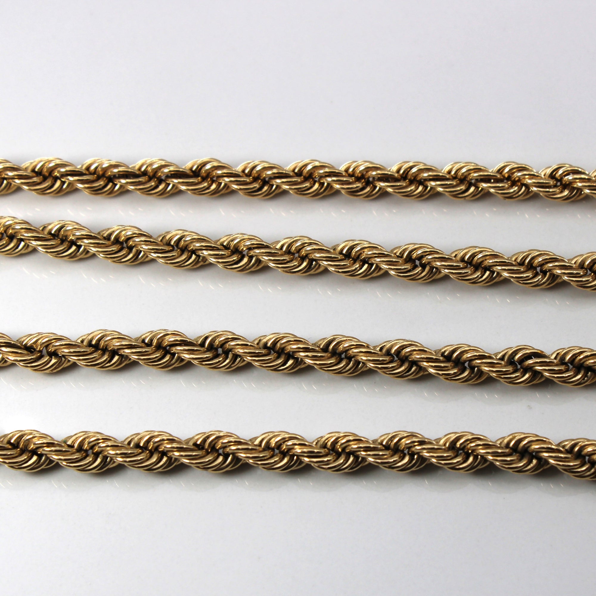 10k Yellow Gold Rope Chain | 24