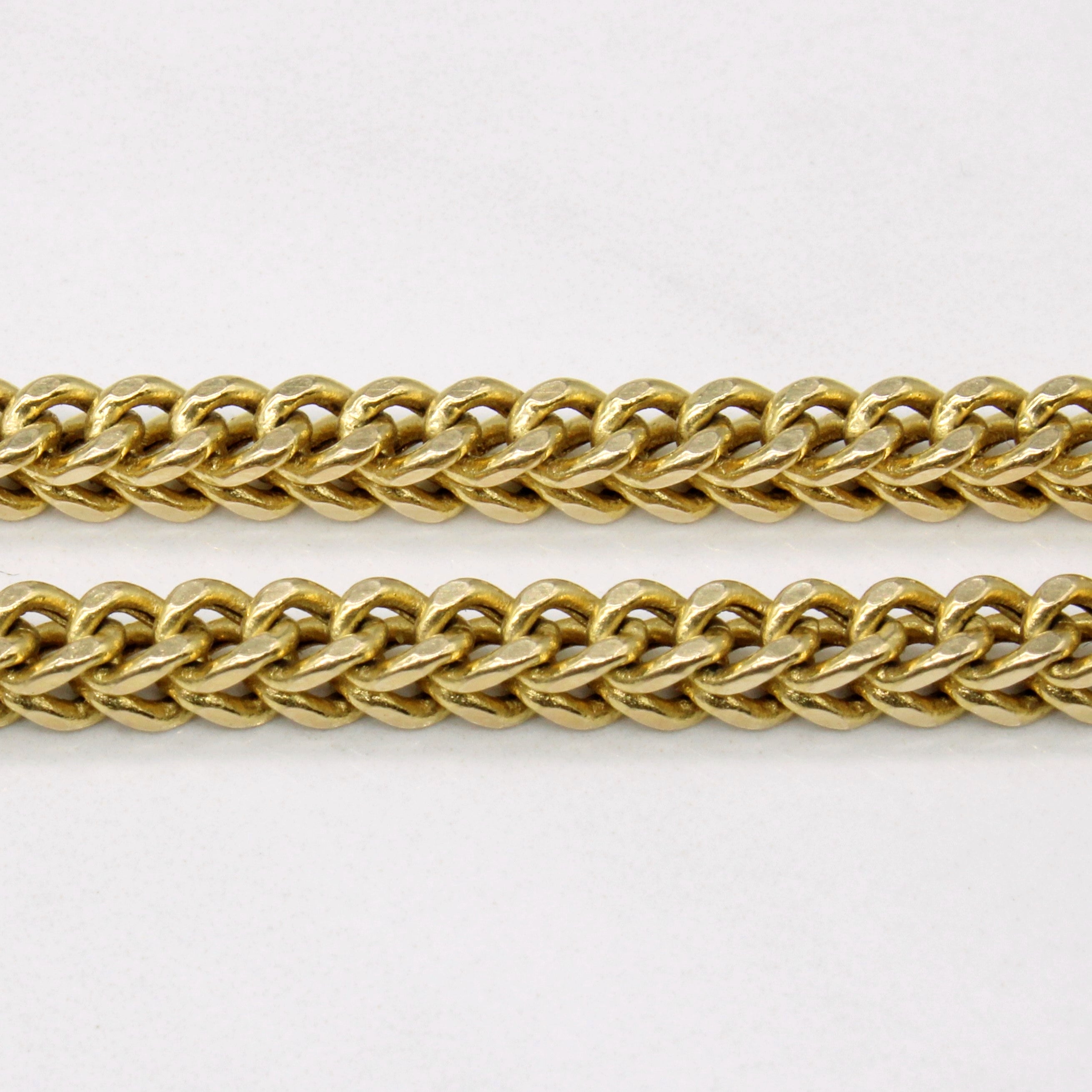 10k Yellow Gold Birdcage Link Chain | 20" |