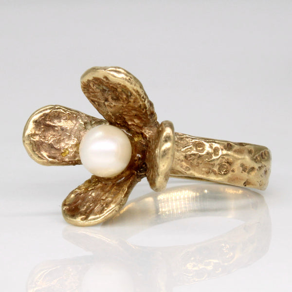 Pearl Flower Ring | SZ 6.25 |