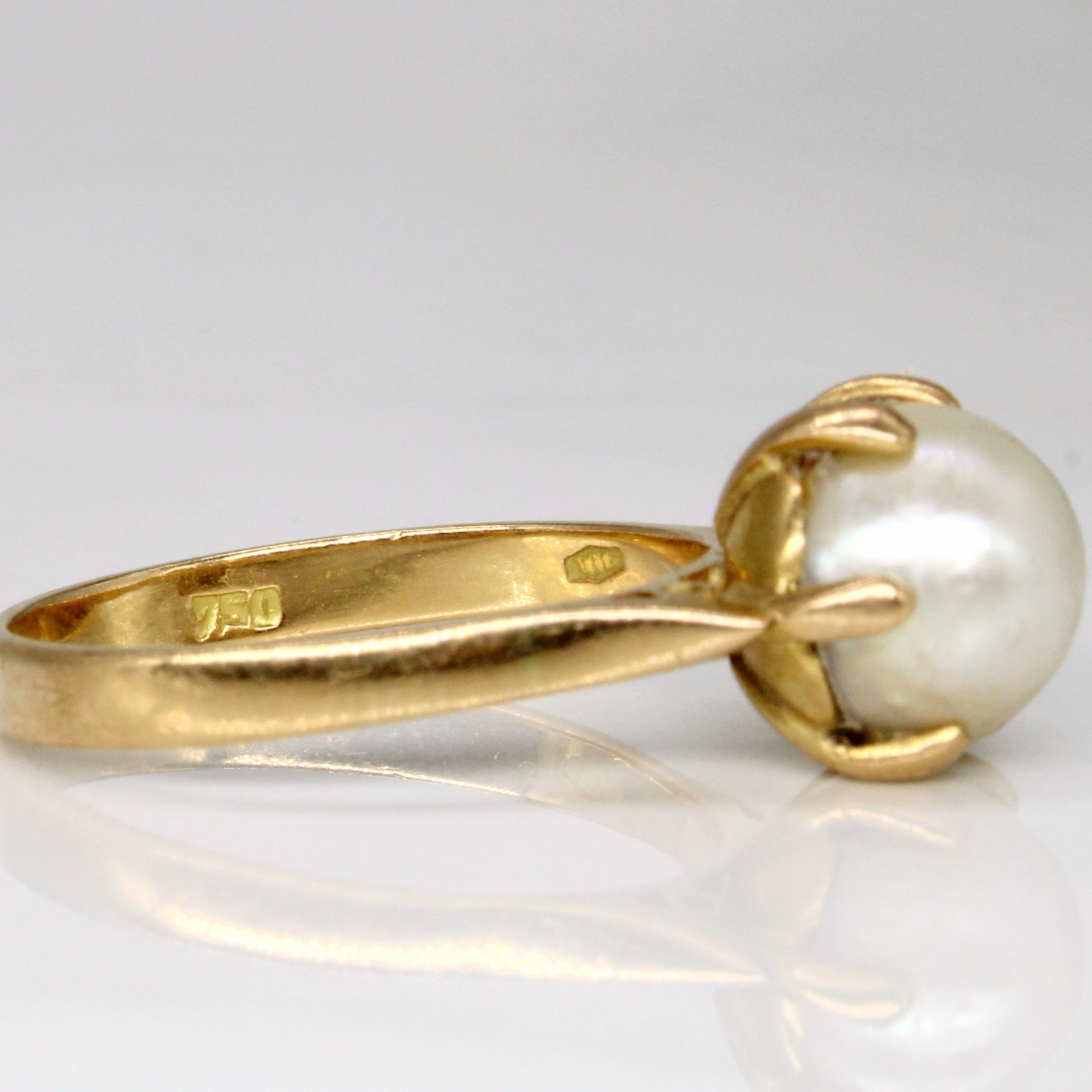 Pearl Cocktail Ring | SZ 8 |