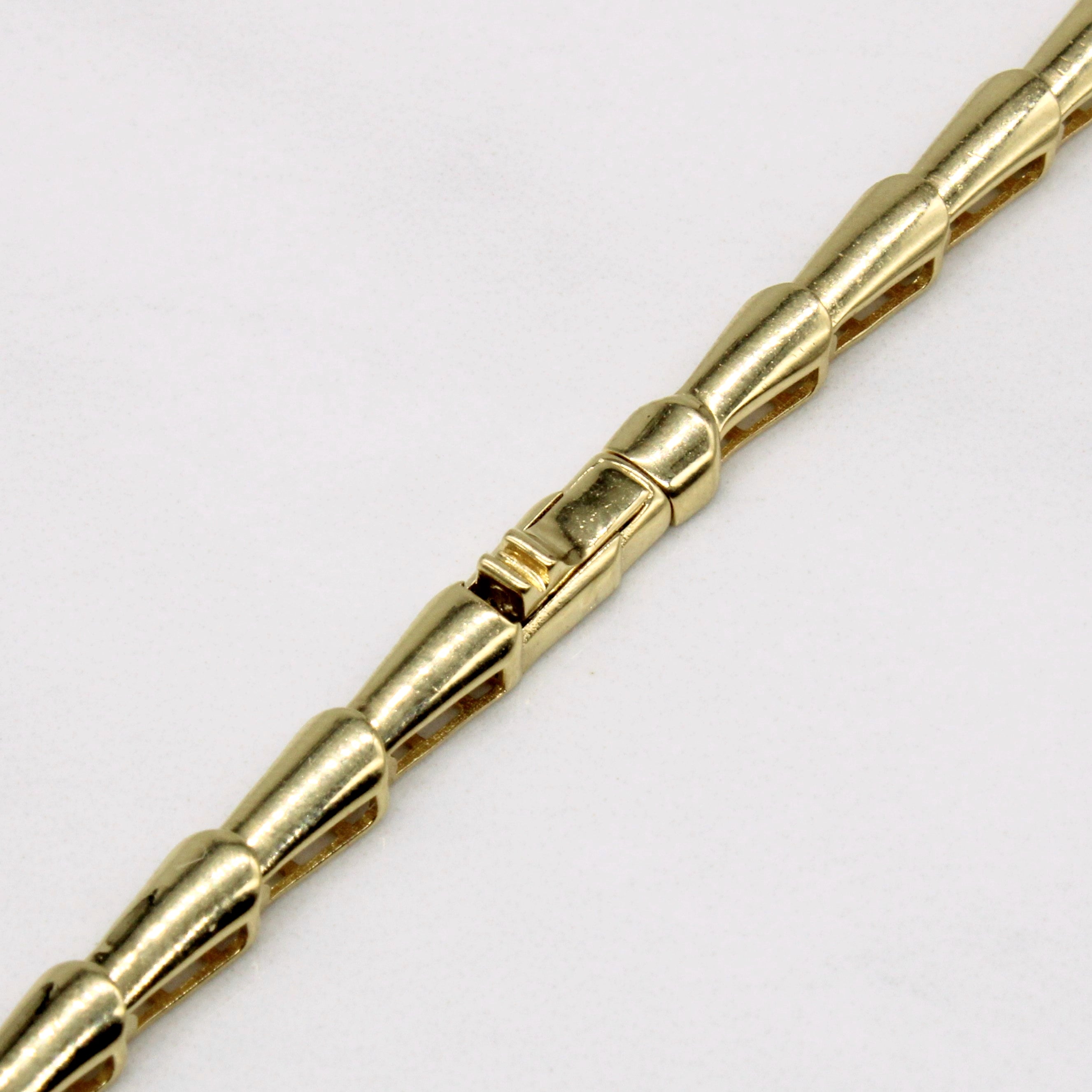18k Yellow Gold Serpent Necklace | 17" |