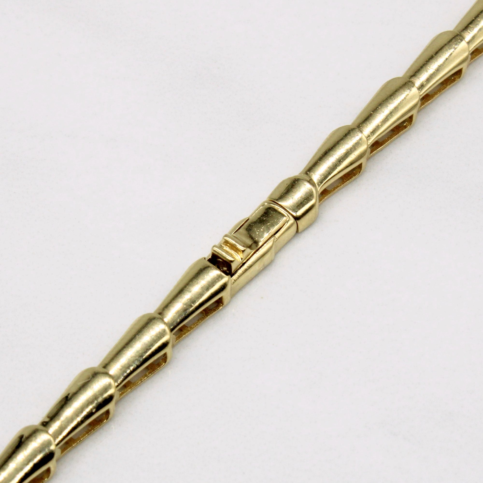 18k Yellow Gold Serpent Necklace | 17