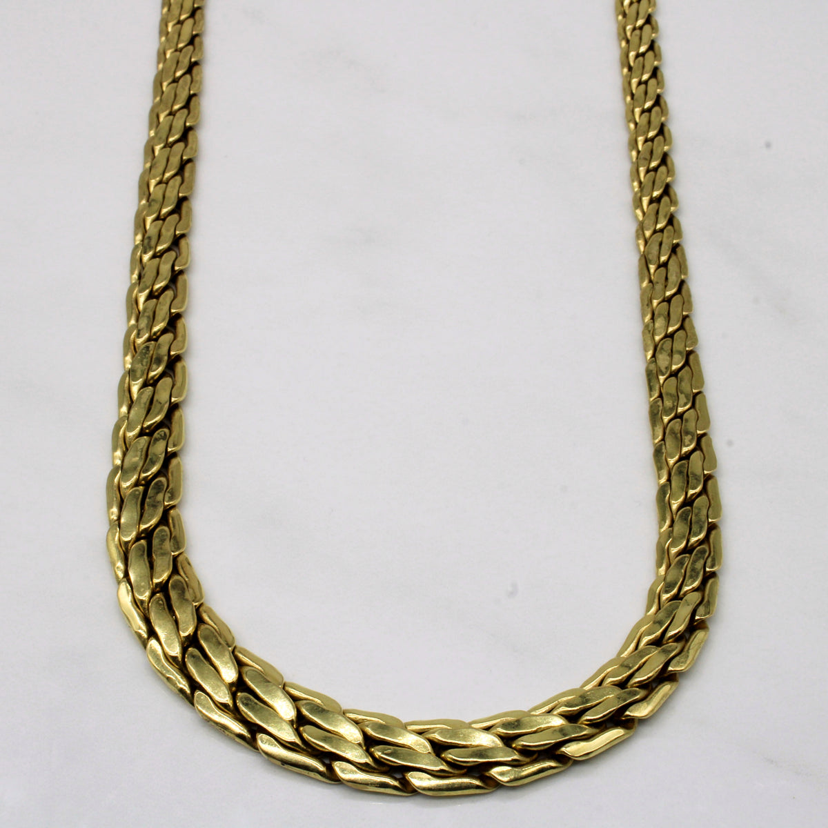 18k Yellow Gold Chain | 17