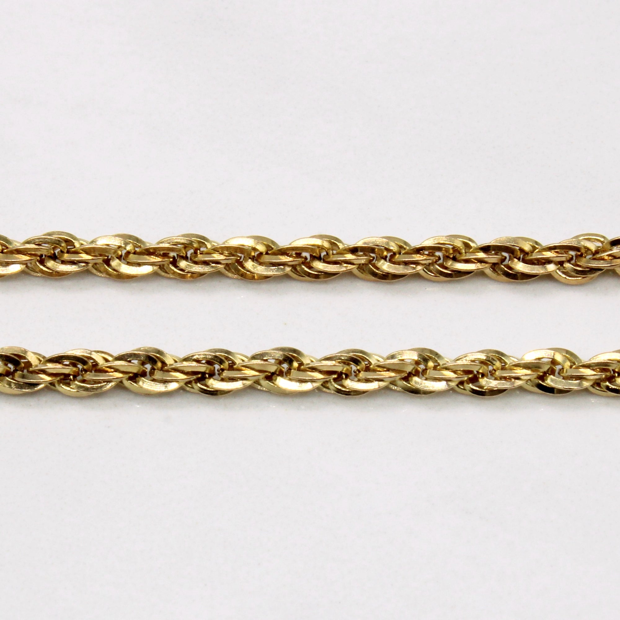 Italian 14k Yellow Gold Rope Chain | 24