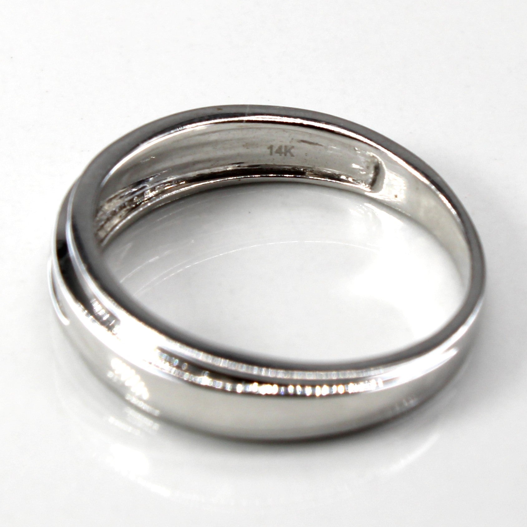 Channel Set Diamond Band | 0.05ctw |SZ 10.25 |