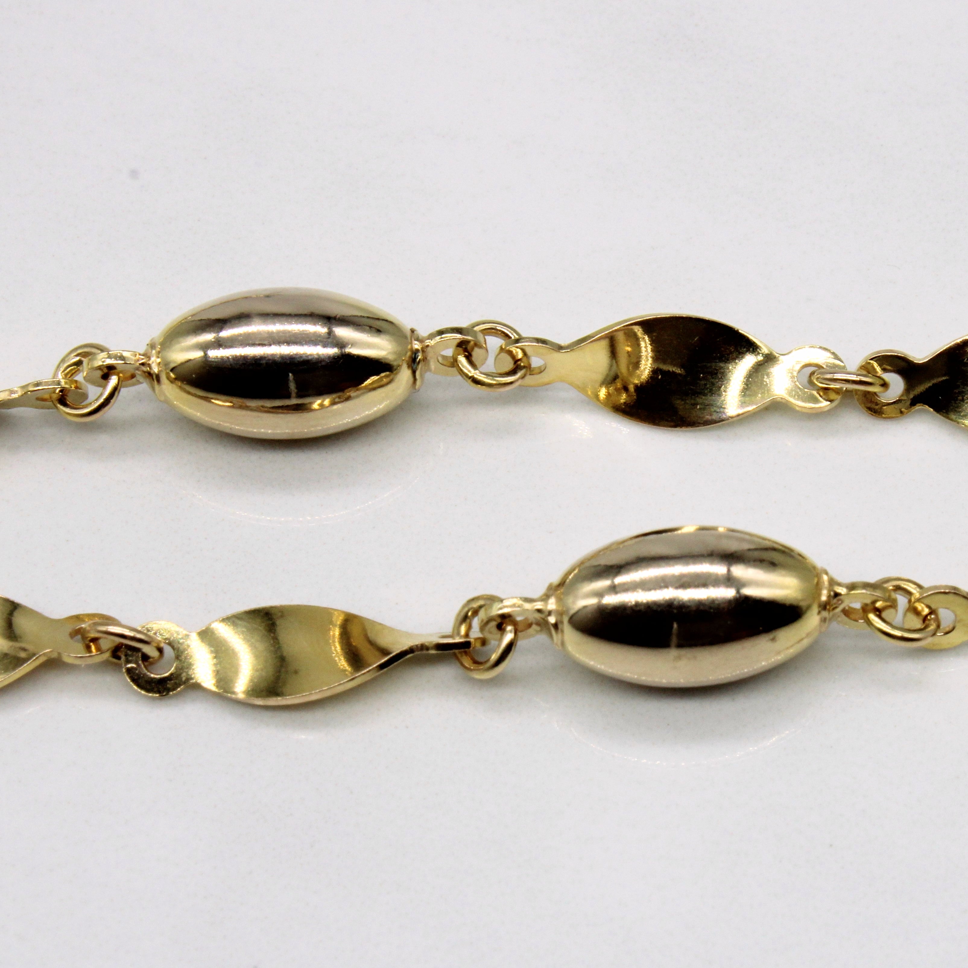 10k Yellow Gold Necklace | 31" |