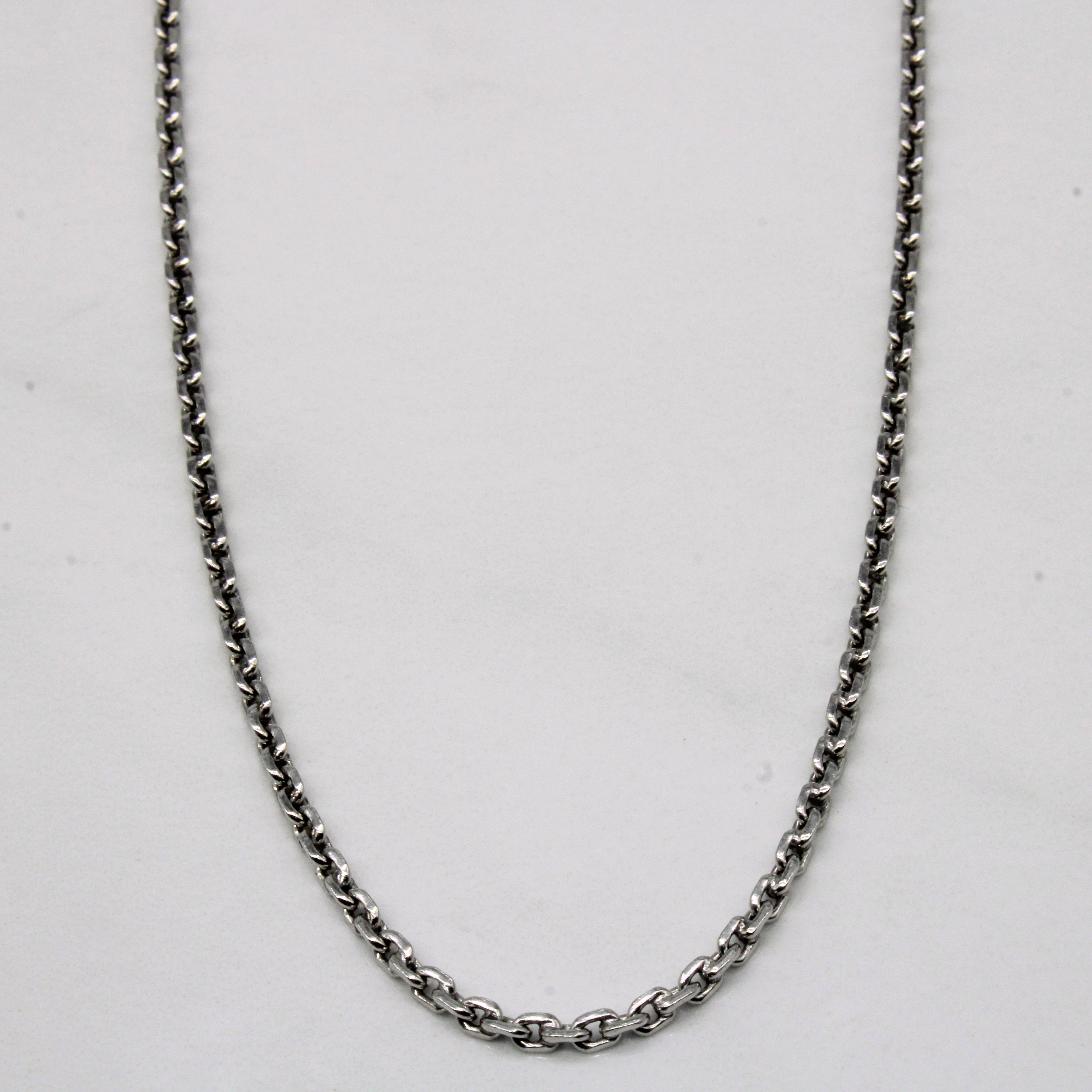 Platinum Cable Chain | 24" |