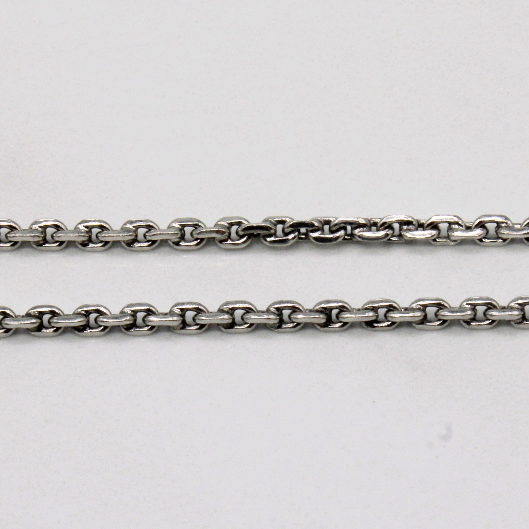 Platinum Cable Chain | 24" |