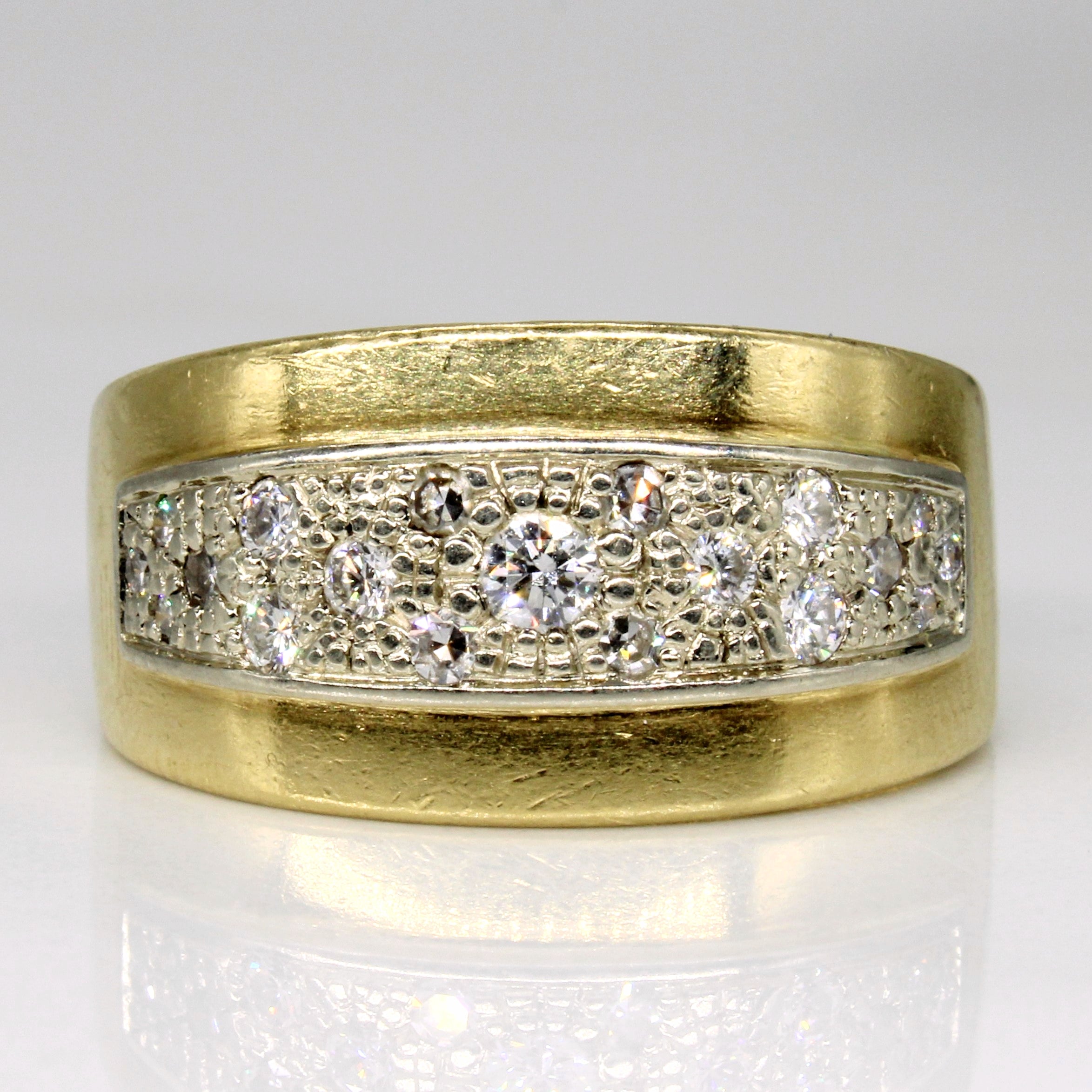 Illusion Set Diamond Ring | 0.50ctw | SZ 9 |