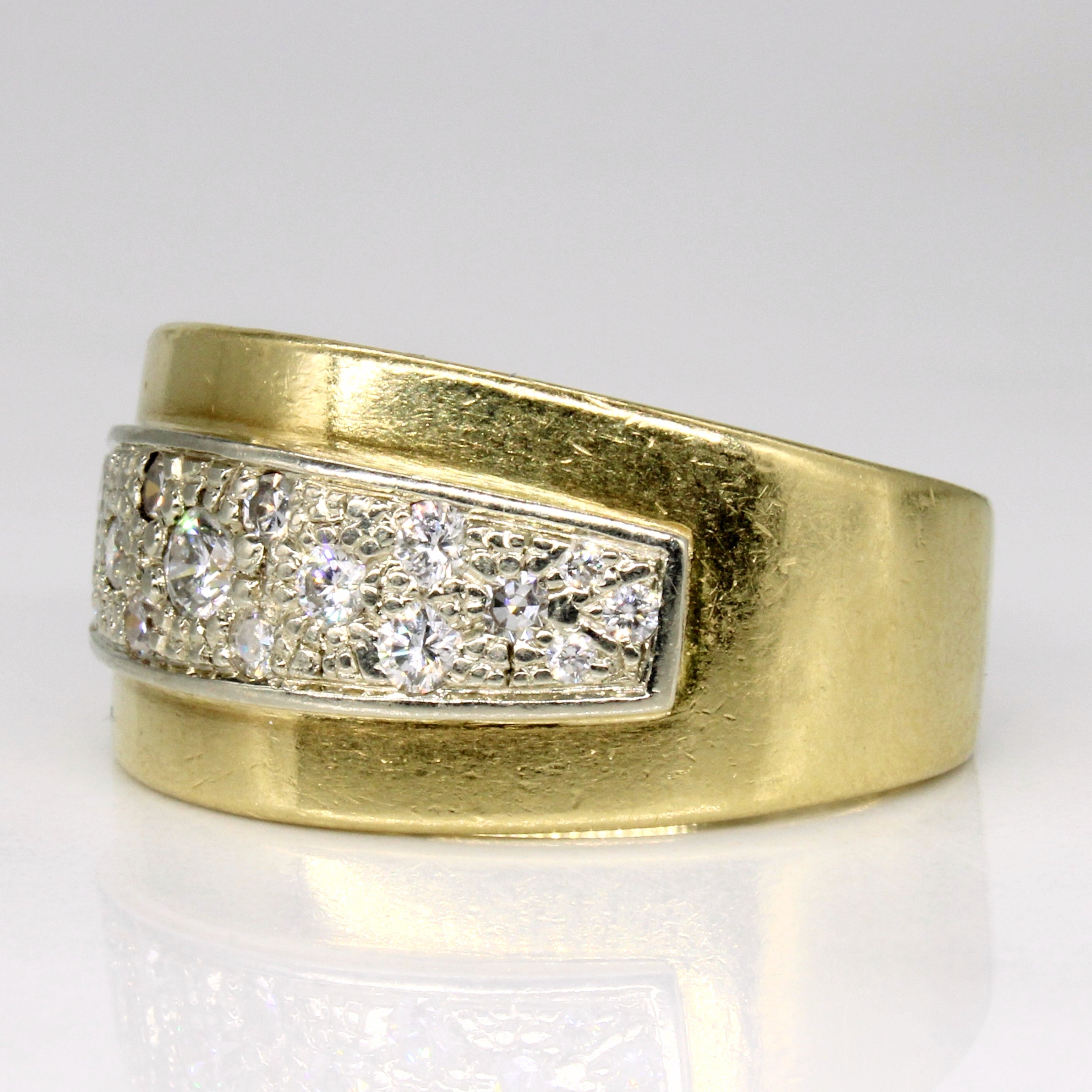 Illusion Set Diamond Ring | 0.50ctw | SZ 9 |