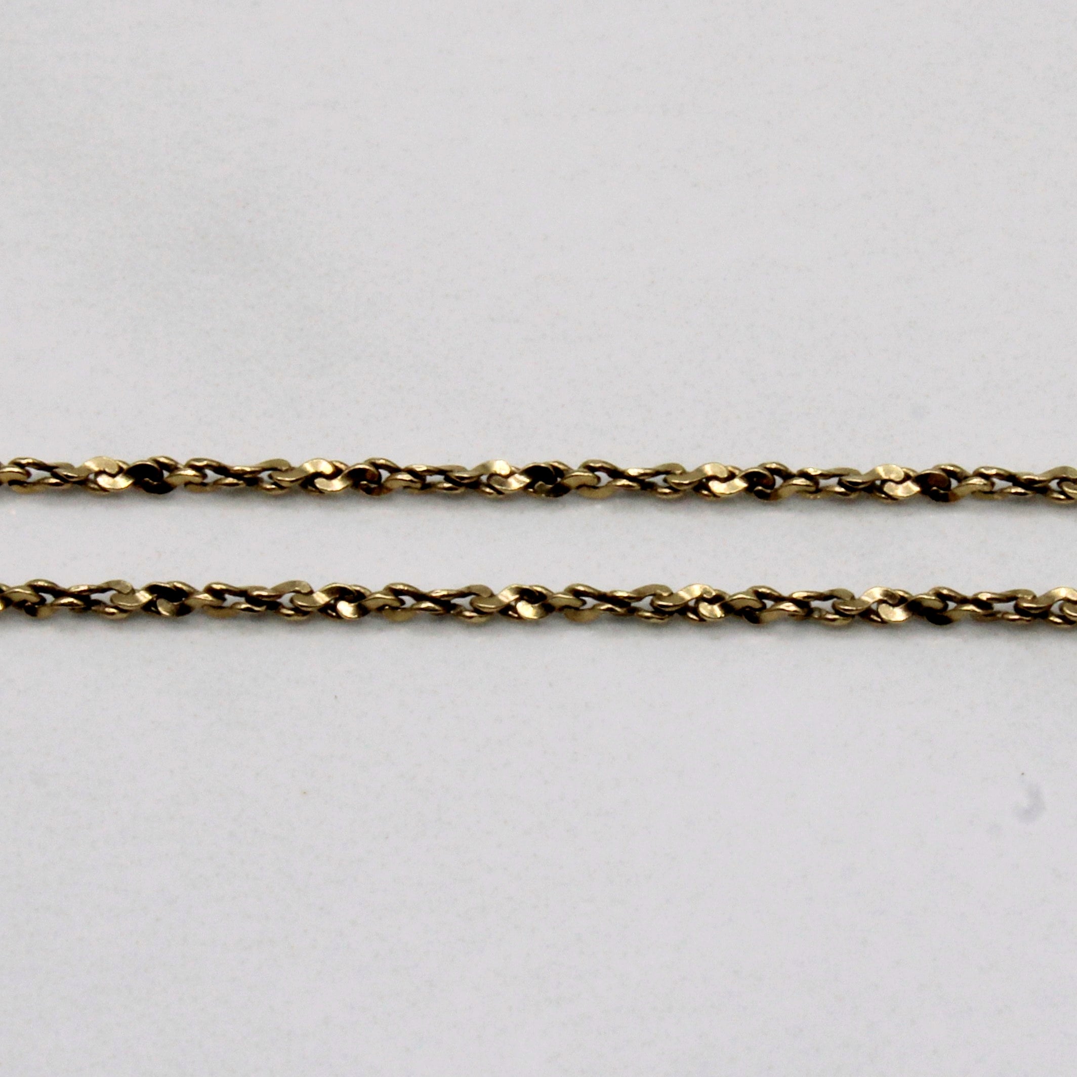 10k Yellow Nugget Chain | 30" |