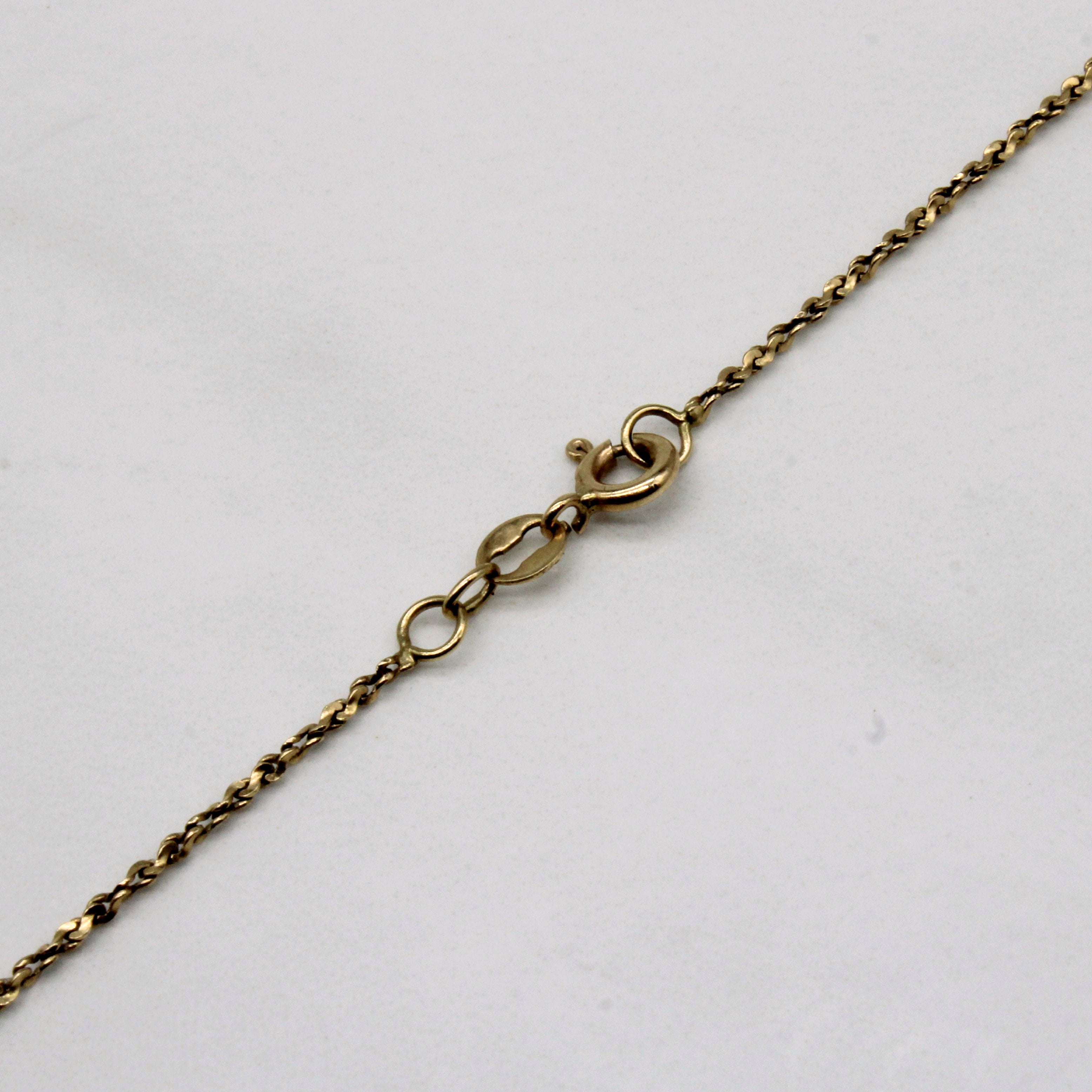 10k Yellow Nugget Chain | 30" |