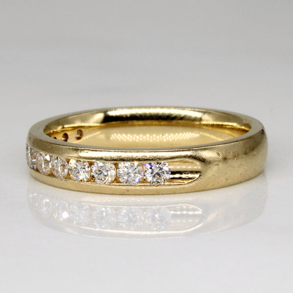 Channel Set Diamond Ring | 0.48ctw | SZ 6.75 |