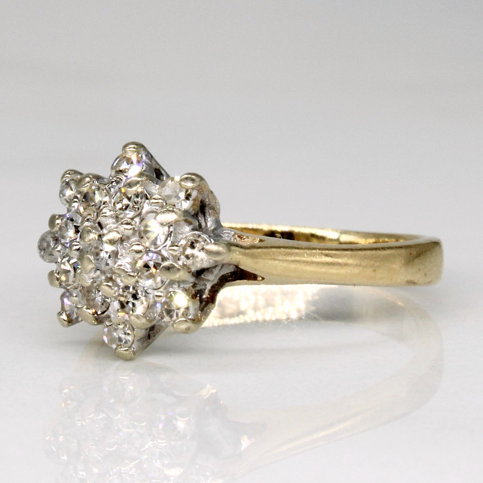 Diamond Cluster Ring | 0.17ctw | SZ 4.25 |