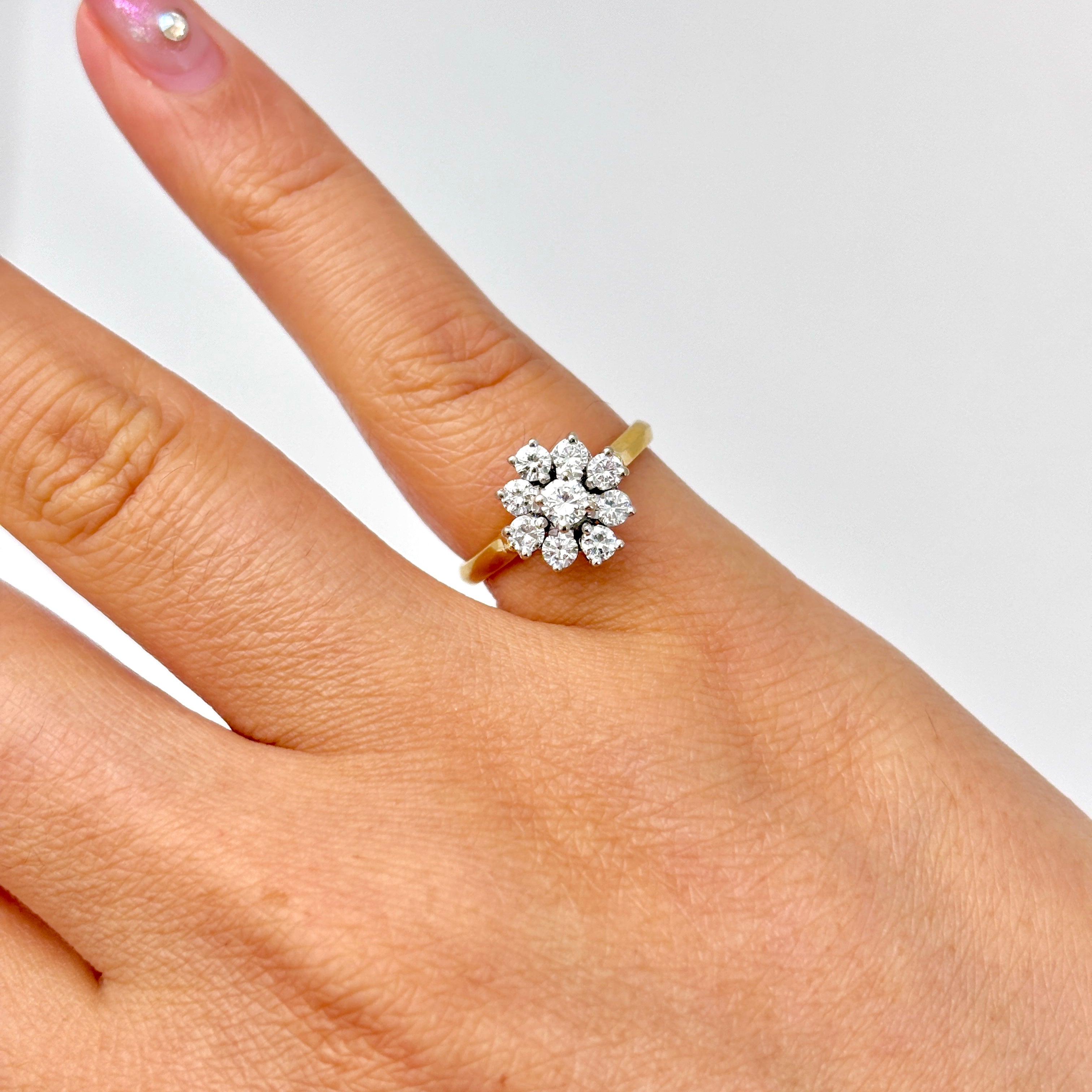 18k Gold Diamond Ring | 0.60ctw | SZ 5.25