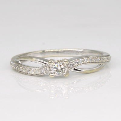 Diamond Ring | 0.12ctw | SZ 4.5 |