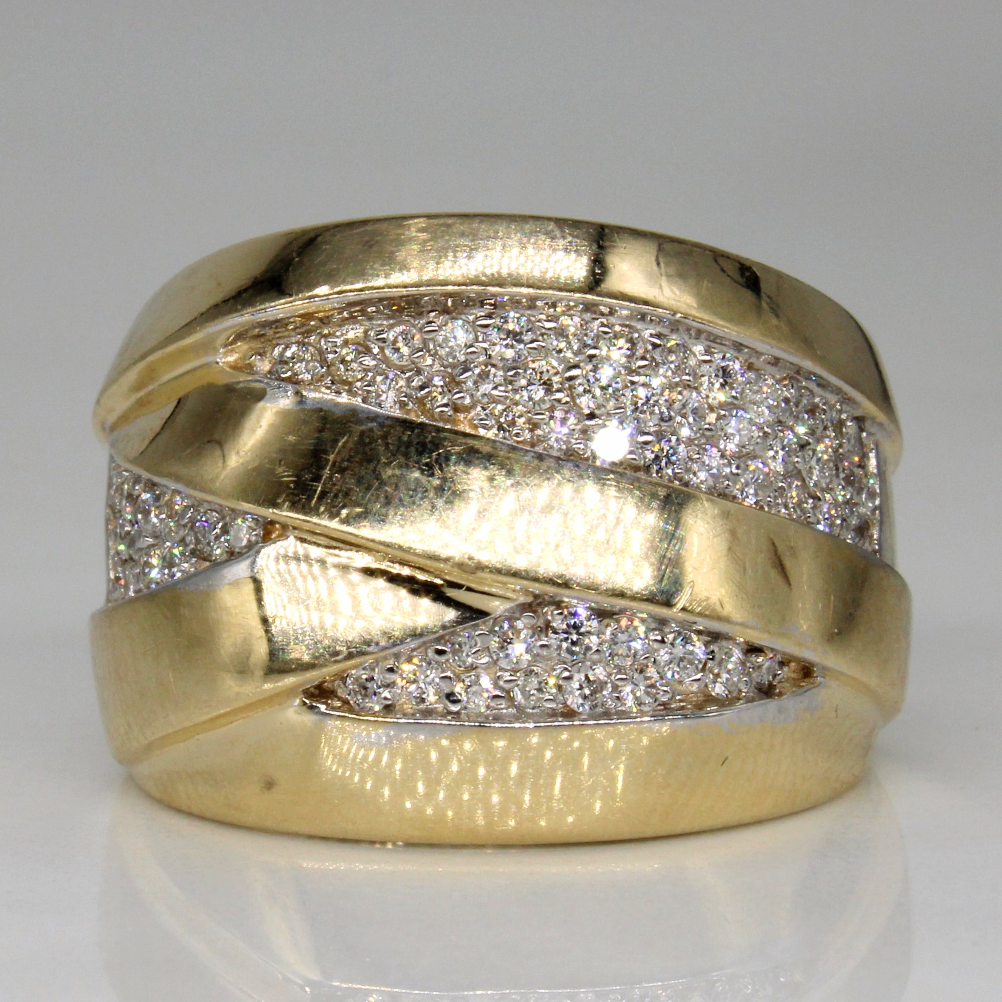 'Effy' Diamond Cocktail Ring | 0.60ctw | SZ 8.75 |