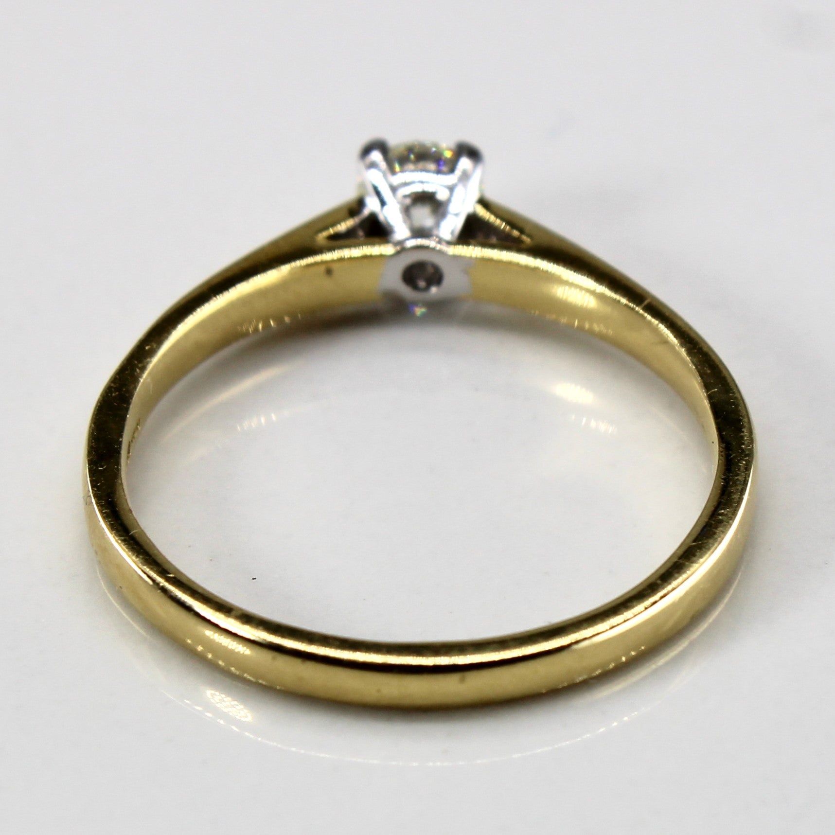 Solitaire Diamond Ring | 0.22ct | SZ 6.25 |