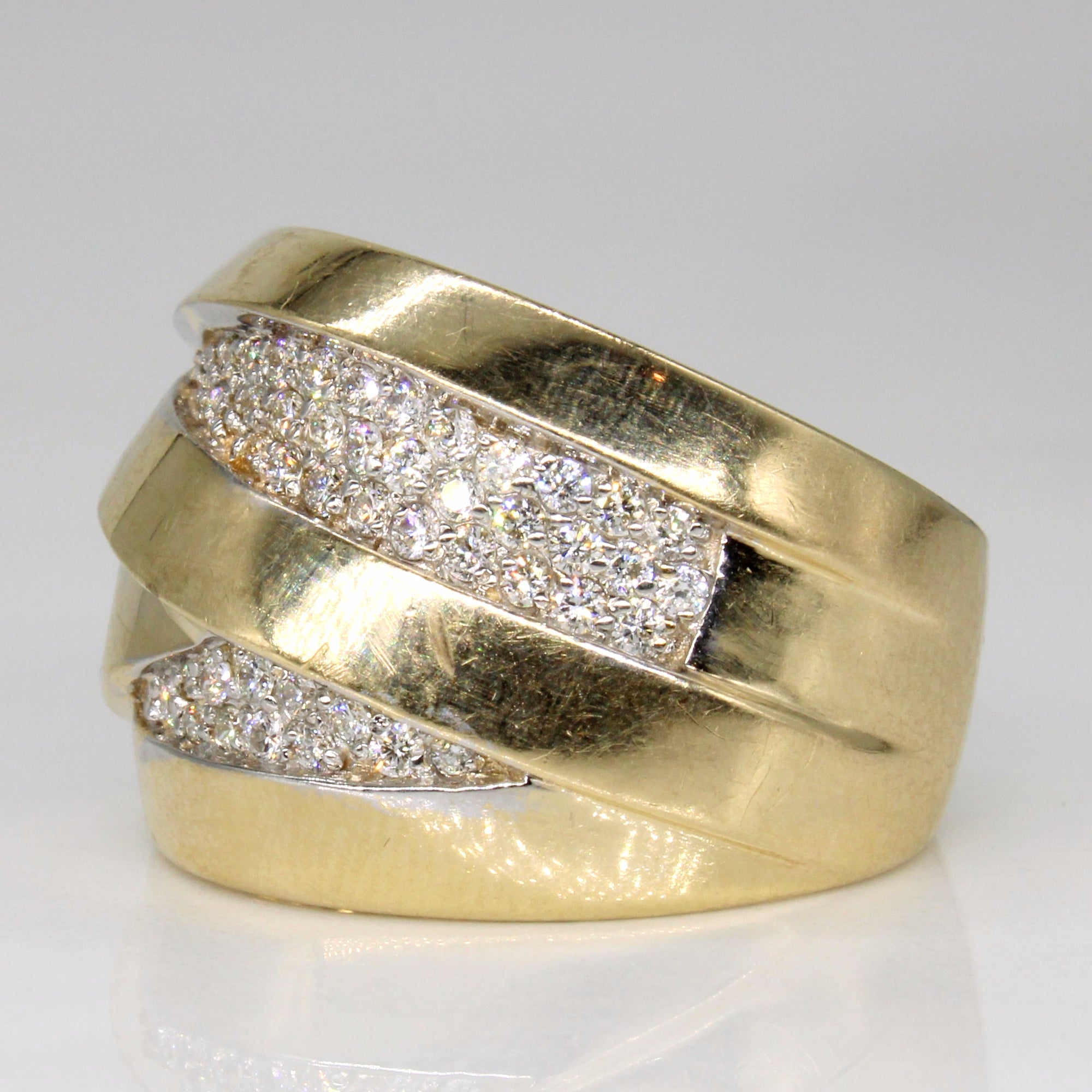 'Effy' Diamond Cocktail Ring | 0.60ctw | SZ 8.75 |