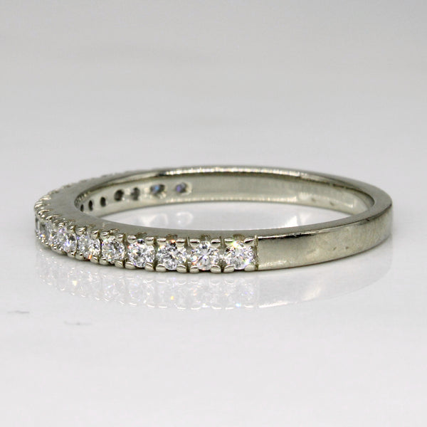 Semi Eternity Diamond Ring | 0.36ctw | SZ 7.75 |