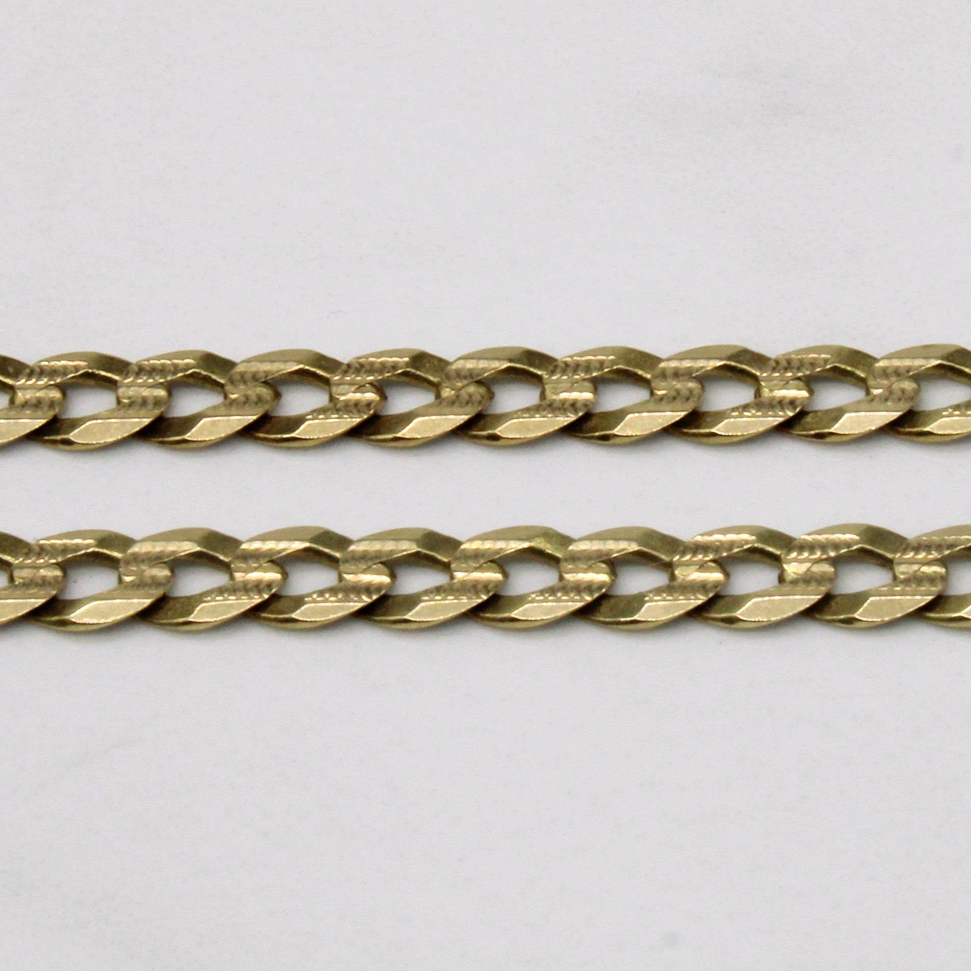 10k Yellow Gold Cuban Link Chain | 22" |