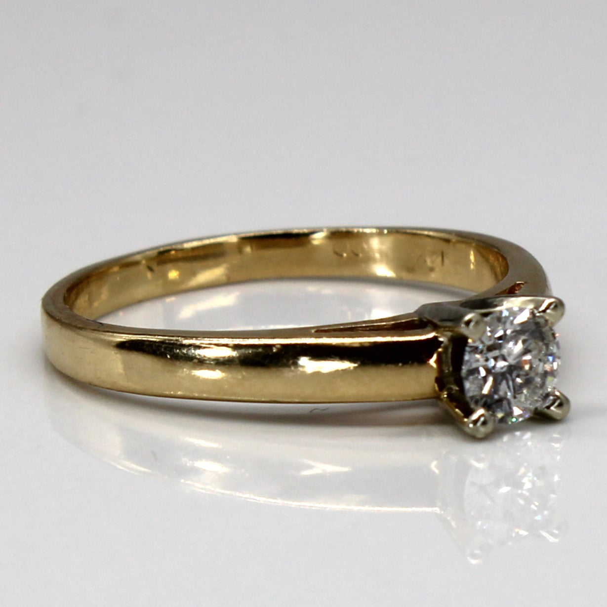 Solitaire Diamond Ring | 0.47ct | SZ 10 |