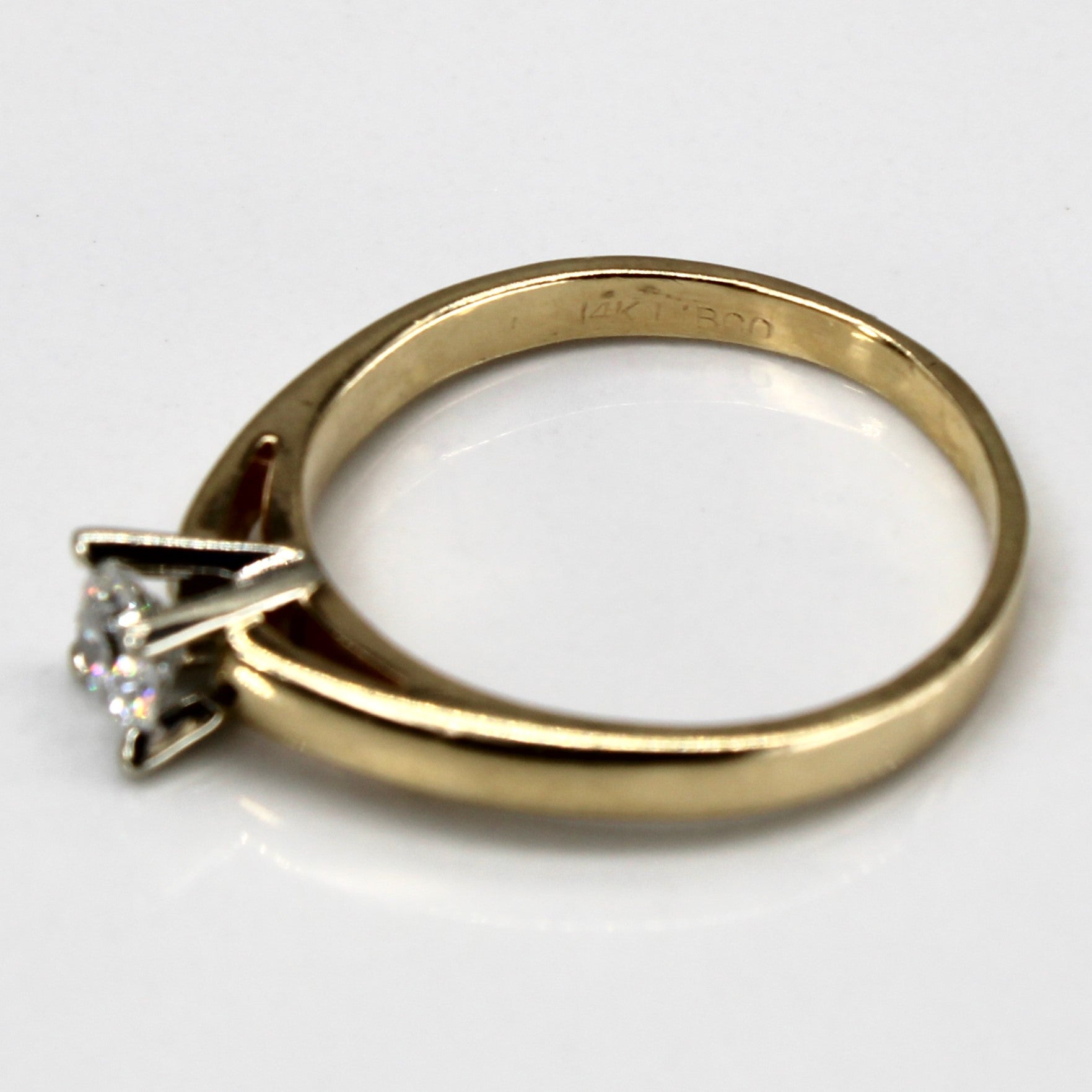 Solitaire Diamond Ring | 0.47ct | SZ 10 |