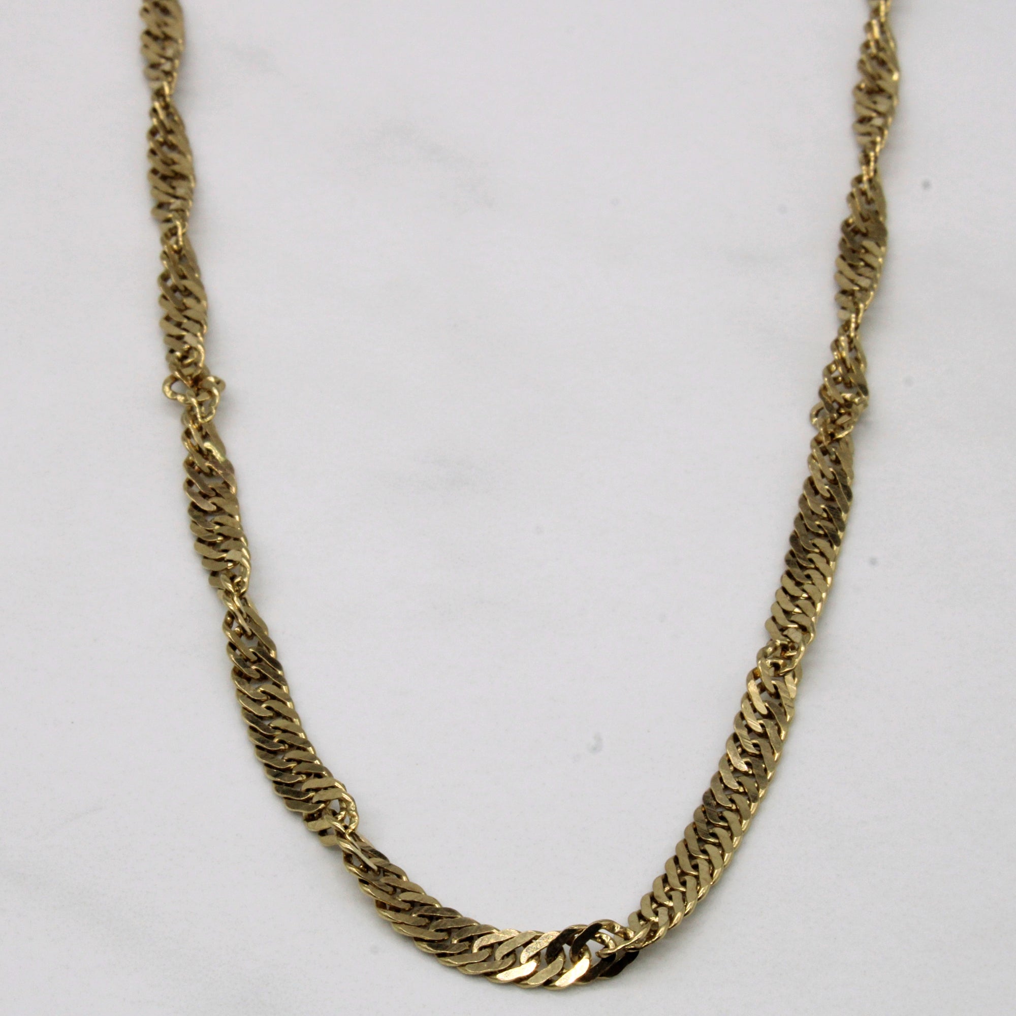 10k Yellow Gold Rope Chain | 24