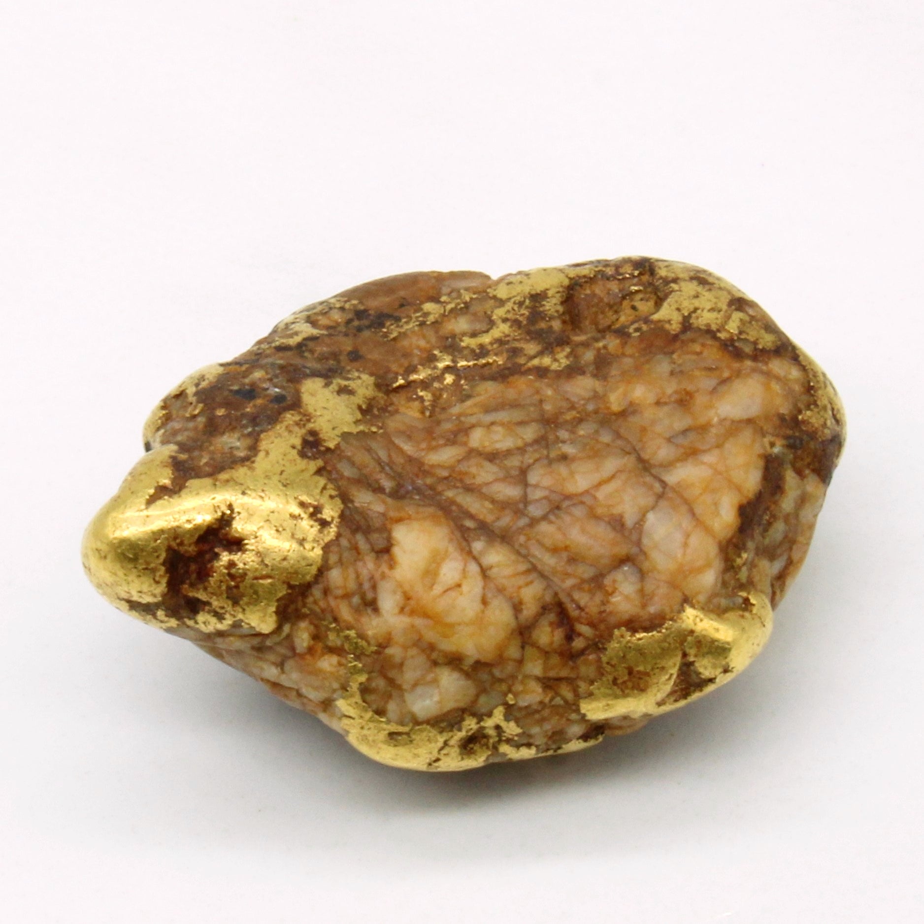 Pépites brutes d'or et de quartz - 28,4 grammes