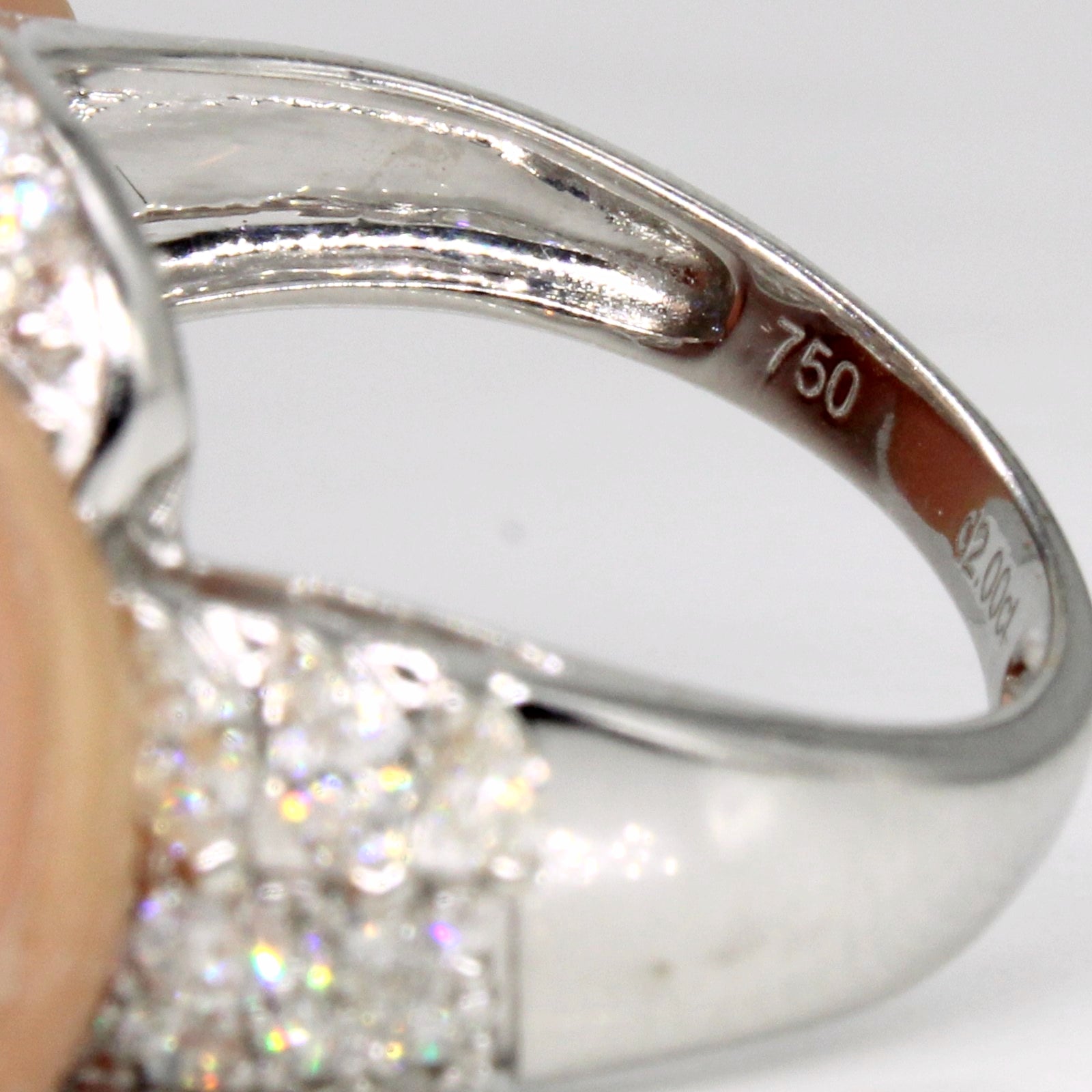 Diamond Waterfall Ring | 2.00ctw | SZ 6.75 |