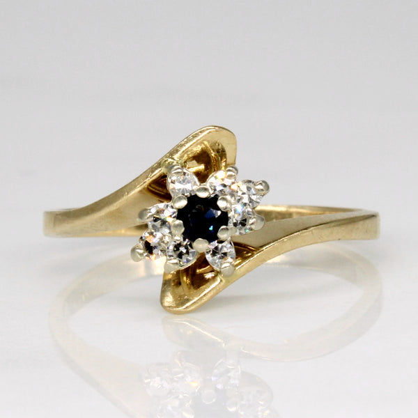 Diamond & Sapphire Ring | 0.08ctw, 0.07ct | SZ 5.75 |