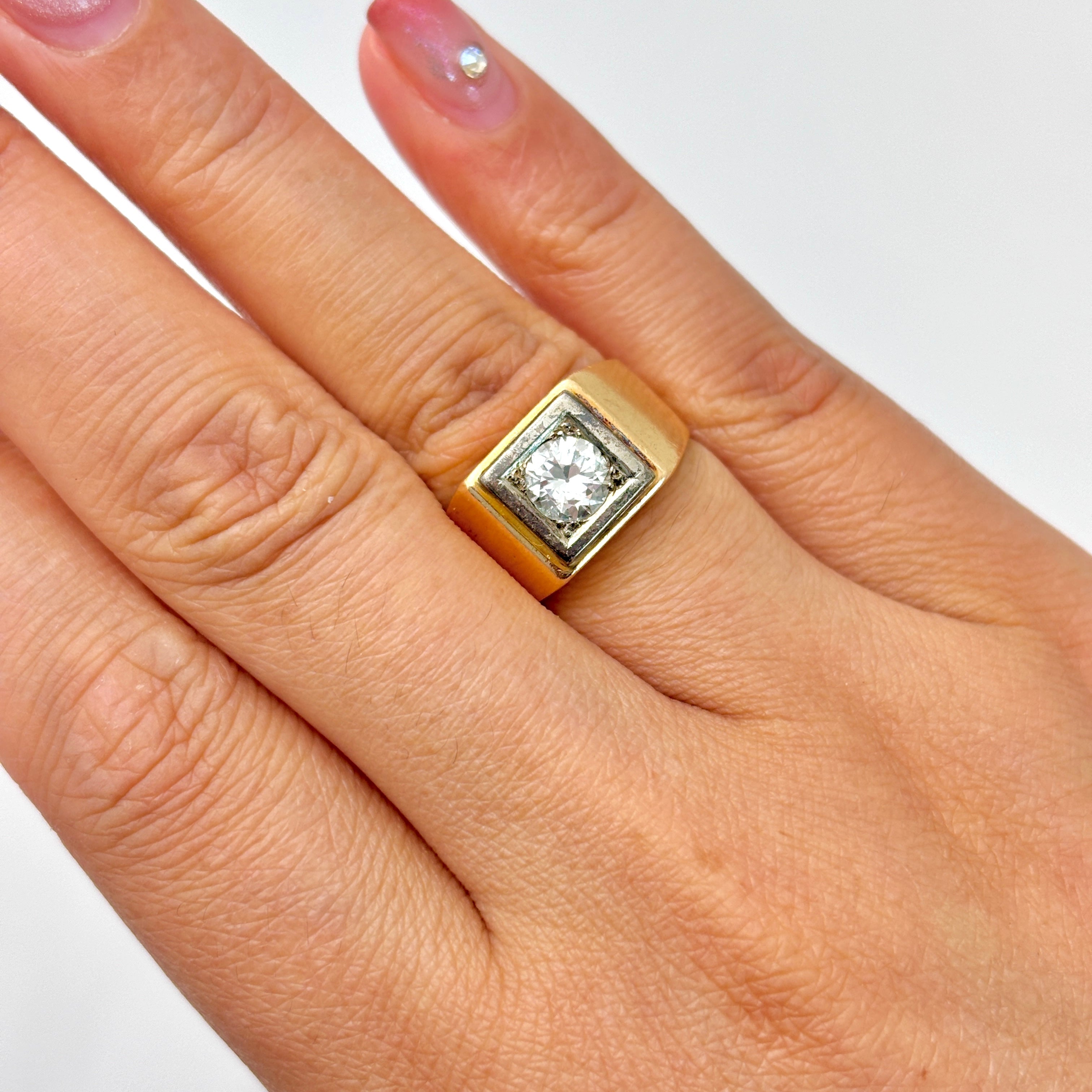 18k Yellow Gold Diamond Ring | 0.65ct | SZ 6