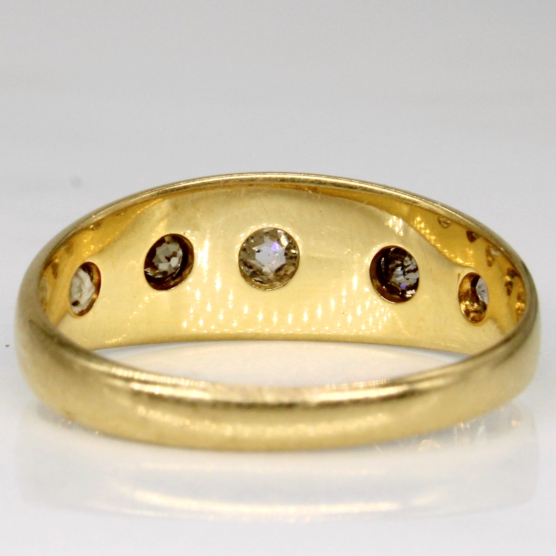 1903 Chester Old Mine Cut Diamond Ring | 0.23ctw | SZ 6.75 |