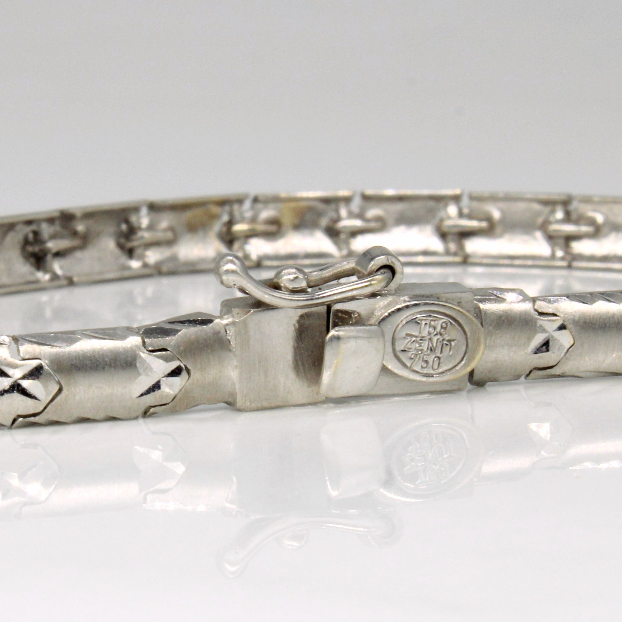 18k White Gold Bracelet | 7