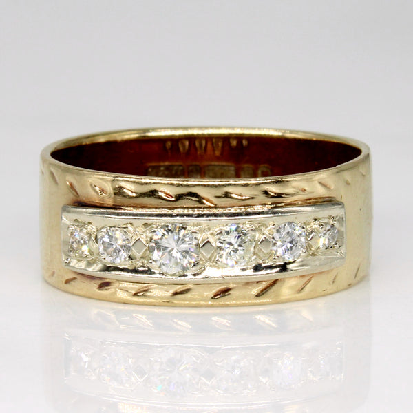 1964 London Diamond Ring | 0.26ctw | SZ 9.25 |
