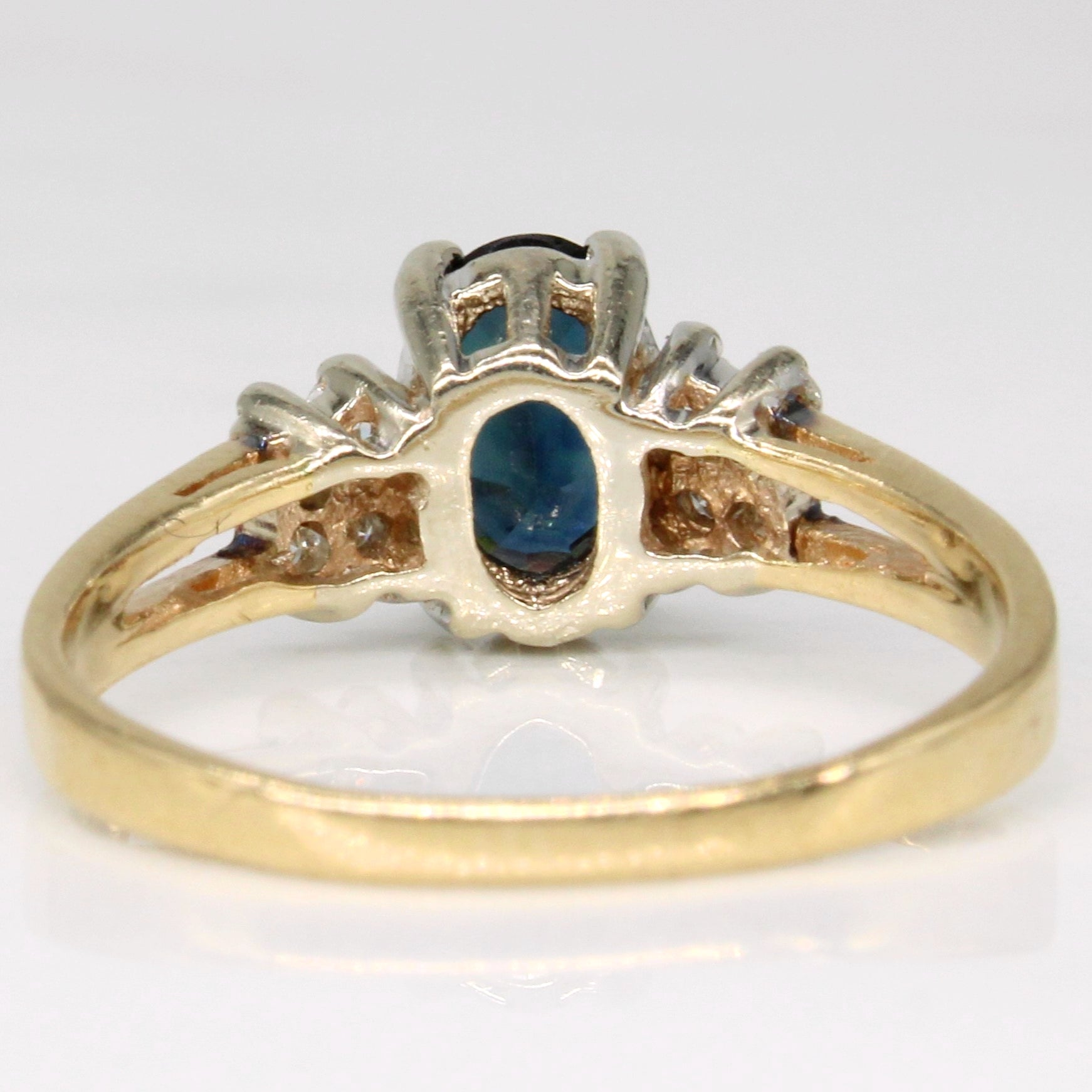 Sapphire & Diamond Ring | 0.75ct, 0.10ctw | SZ 5.75 |