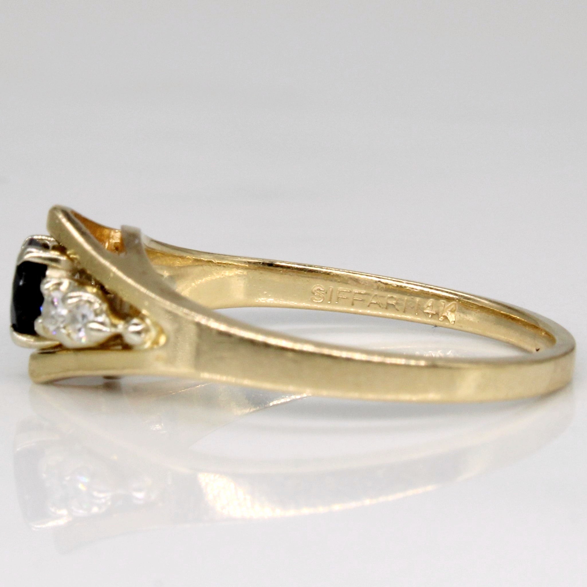 Sapphire & Diamond Five Stone Ring | 0.27ct, 0.06ctw | SZ 6.5 |