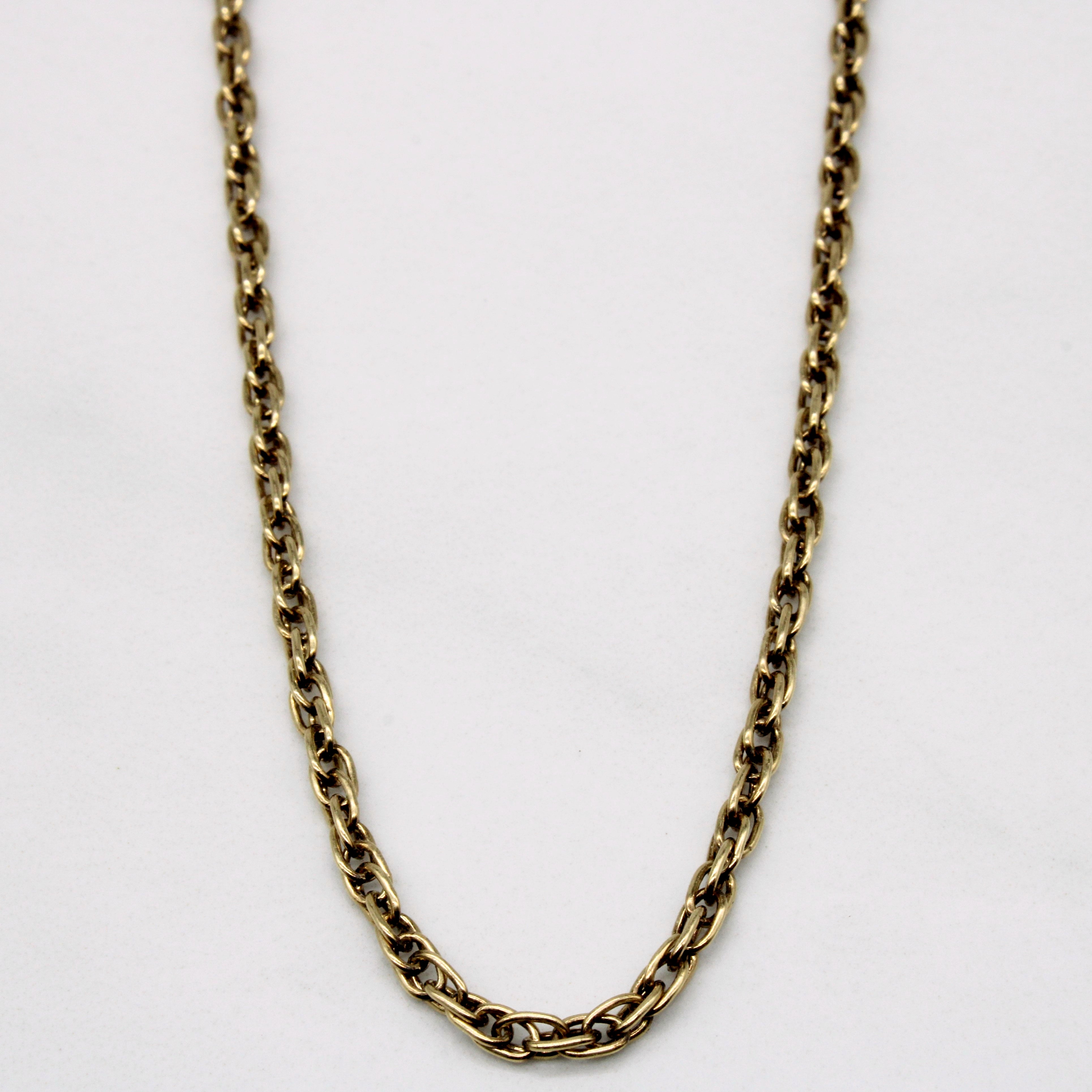 14k Yellow Gold Chain | 20" |