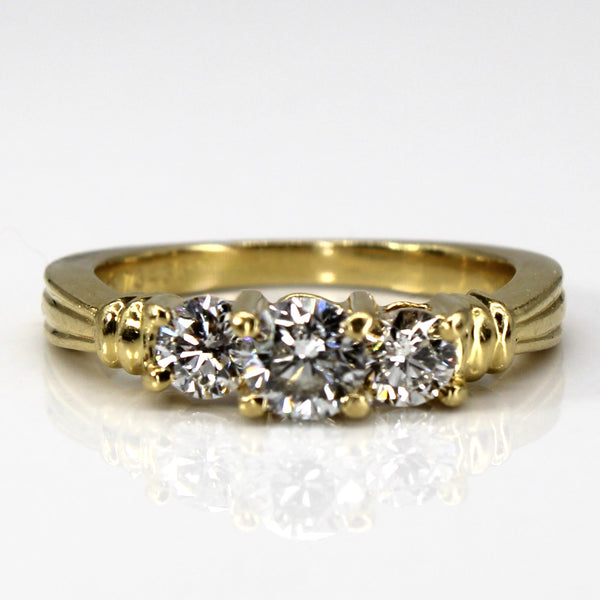 Three Stone Diamond Ring | 1.00ctw | SZ 7 |