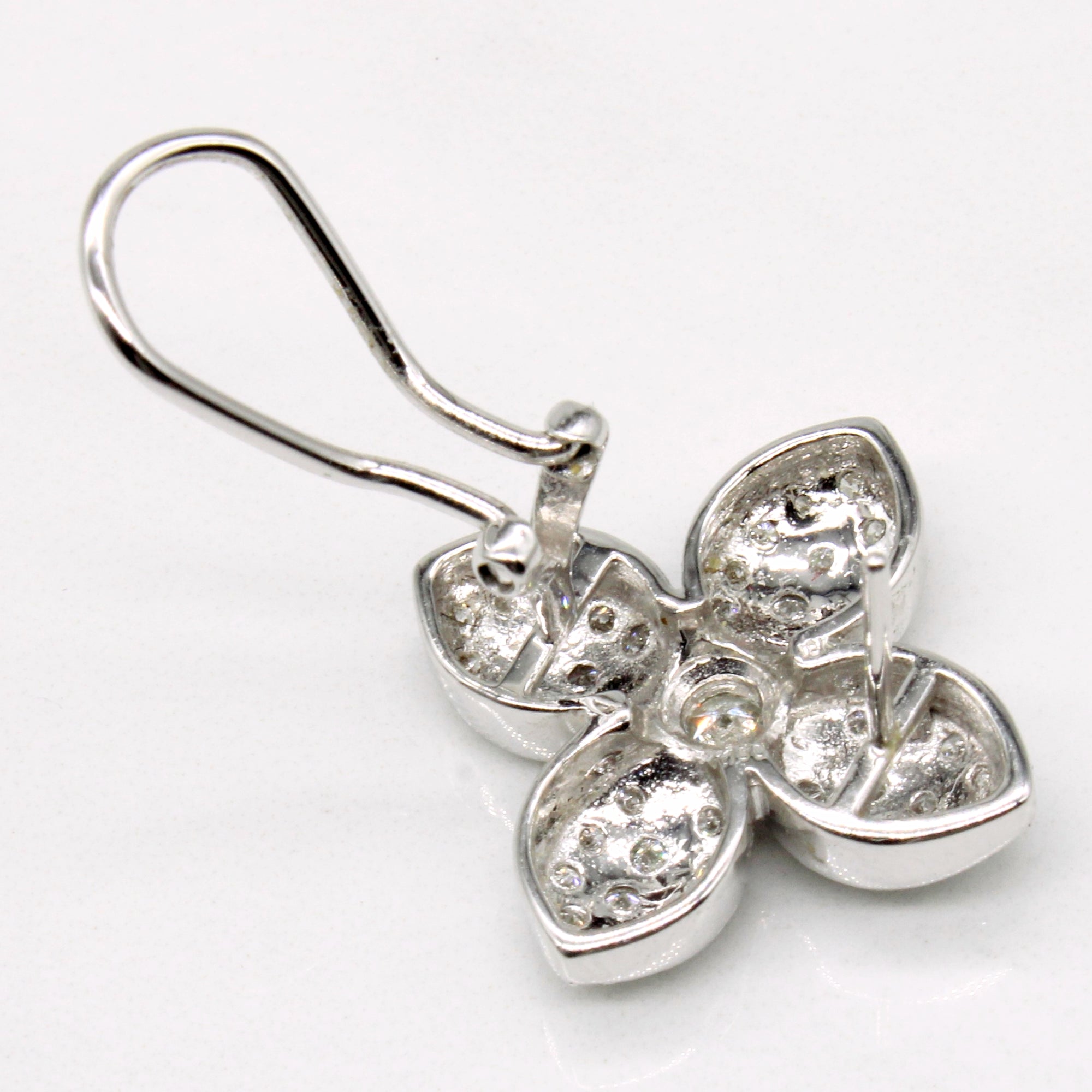 Diamond Flower Earrings | 1.35ctw |