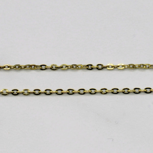 Garnet Pendant Necklace | 1.45ctw | 16