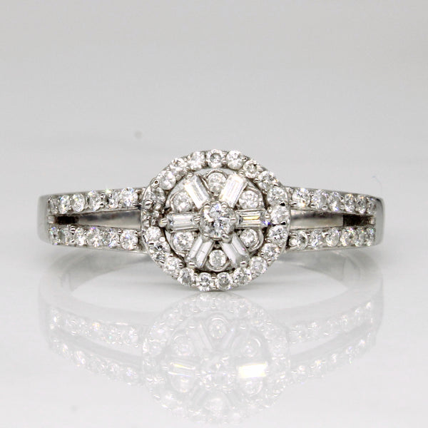 Diamond Cluster Ring | 0.57ctw | SZ 10 |