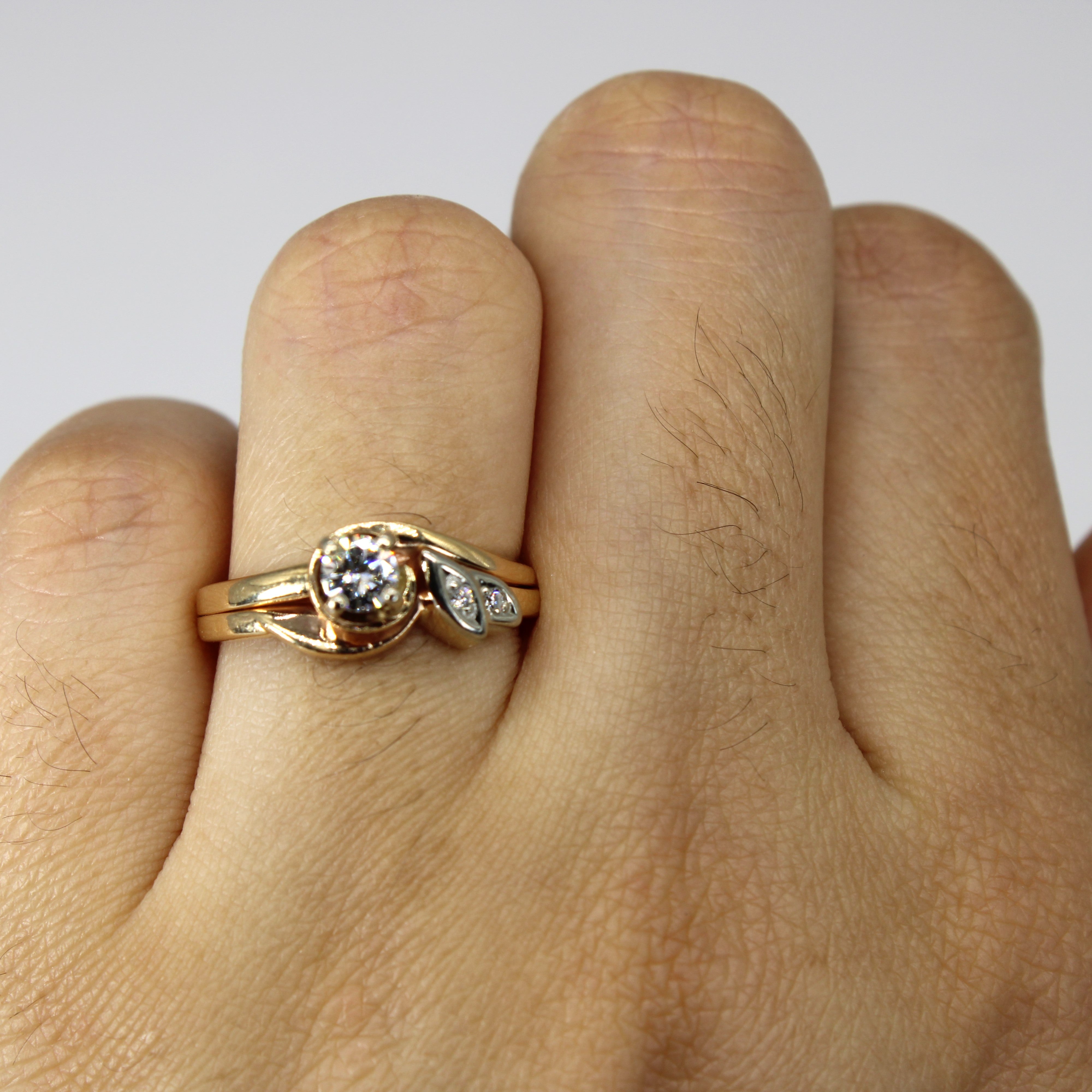Bypass Diamond Ring | 0.26ct | SZ 6.5 |
